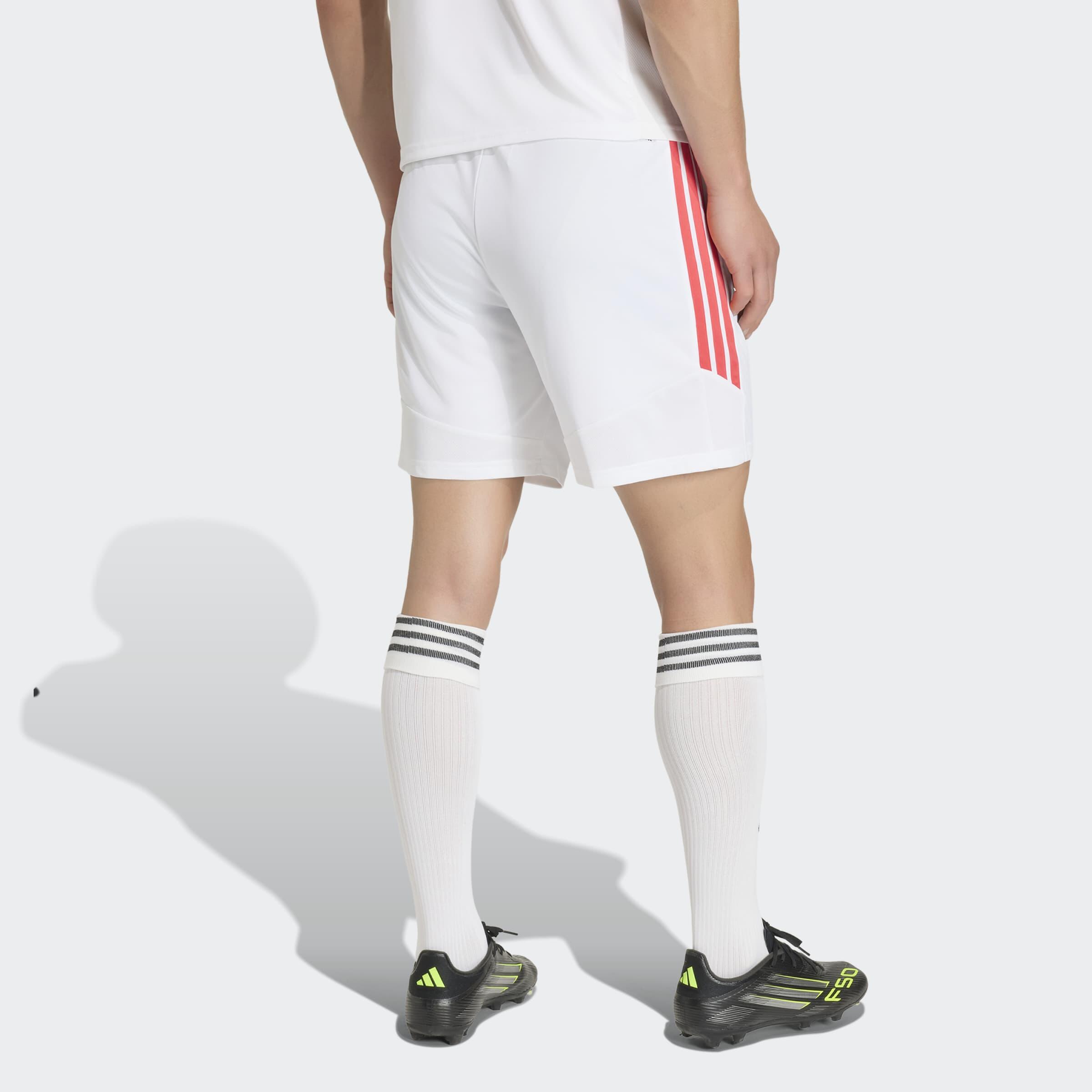 Short d'entraînement adidas Tiro 26 Adulte Blanc/Rouge 4/6