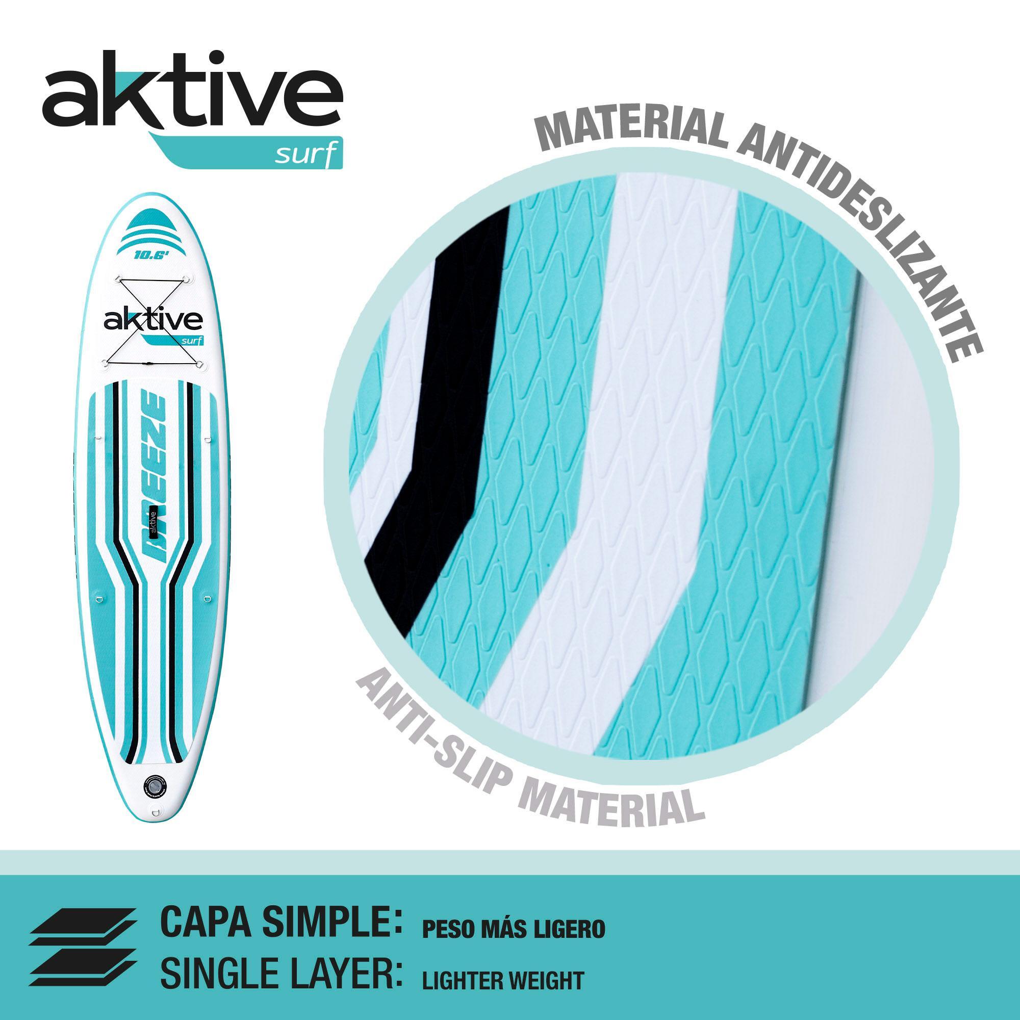 Tabla paddle surf hinchable 10.6'' hasta 140kg - CD 5/8