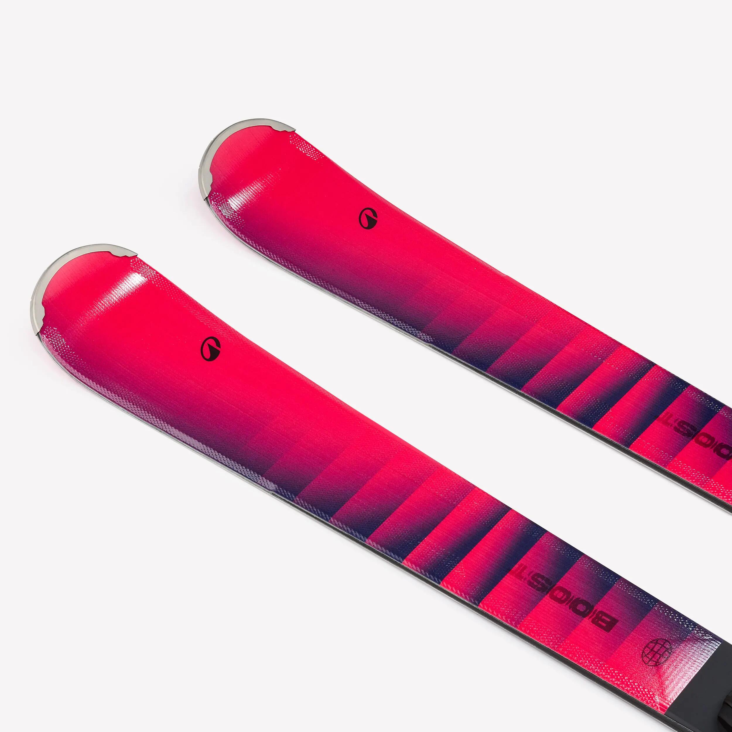 Ski Herren inkl. Bindung Piste - Boost 500 SP rot 3/9