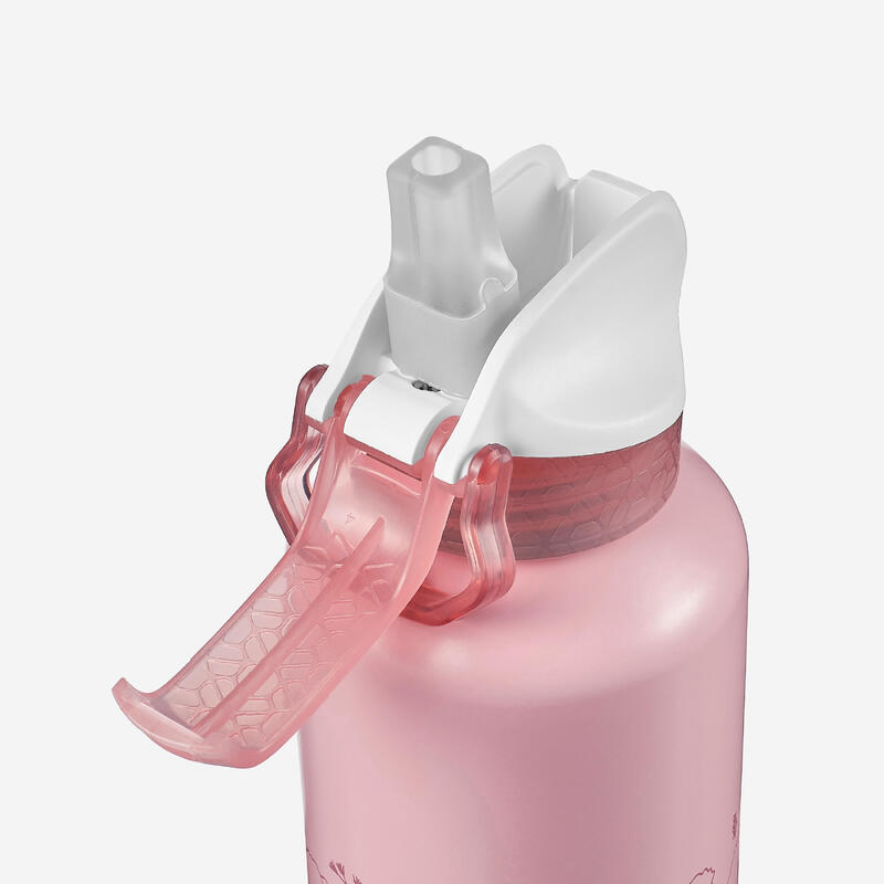 Çocuk Outdoor Pipetli Alüminyum Matara - 0,6 L - Turkuaz - 500