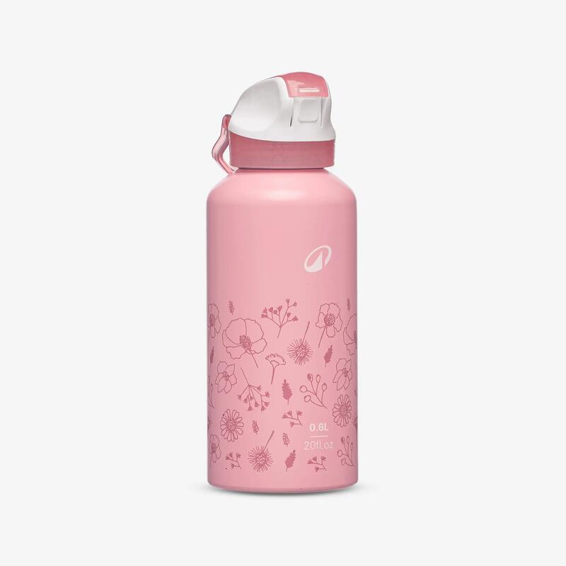 Çocuk Outdoor Pipetli Alüminyum Matara - 0,6 L - Turkuaz - 500