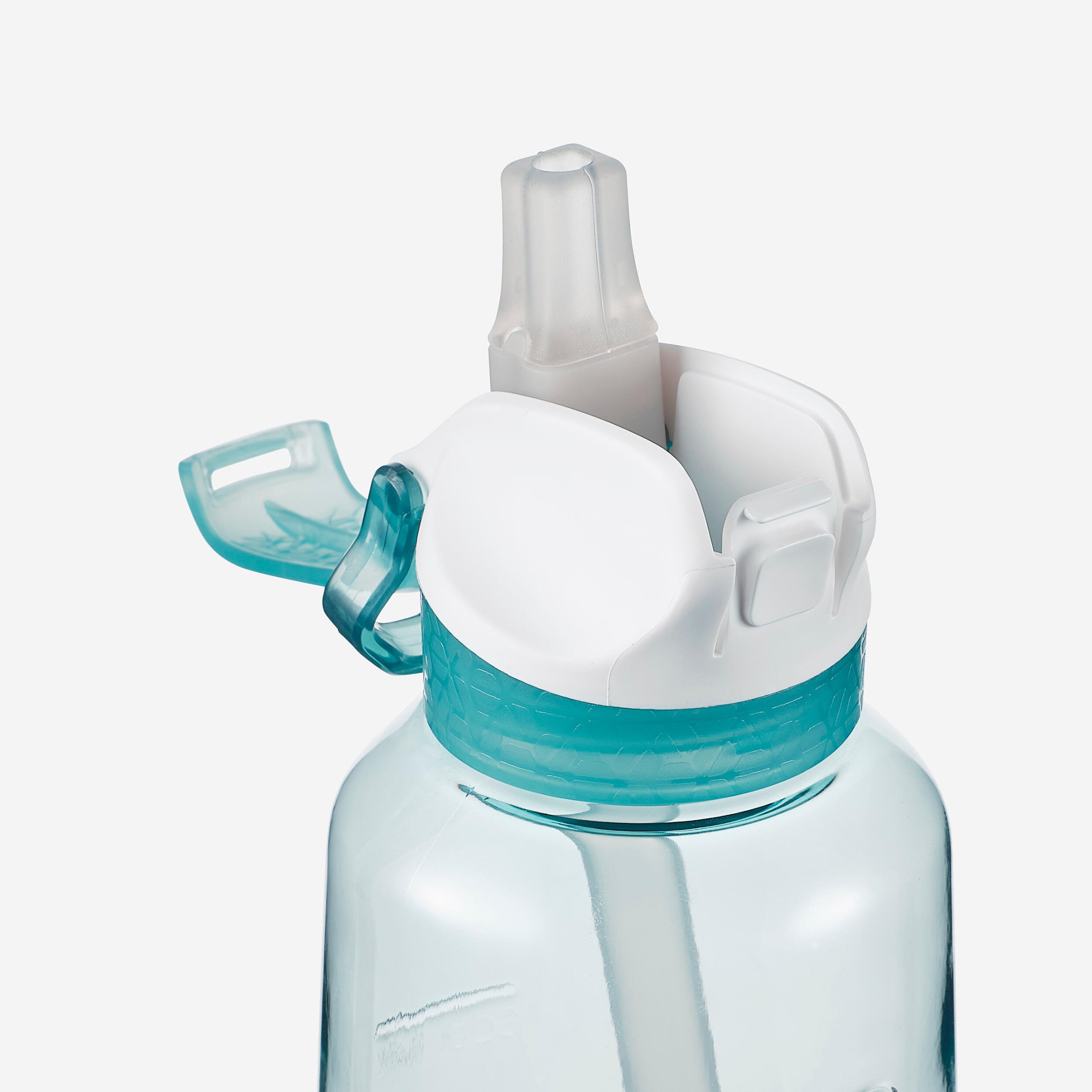 Gourde Ecozen® 0,8L avec bouchon instantané pipette et paille pour la randonnée 7/8