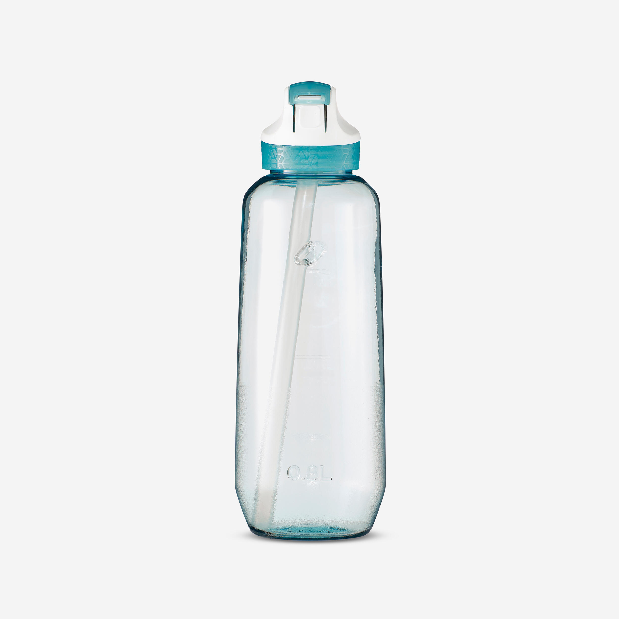 Bidon turystyczny Quechua Ecozen® 0,8 l rurka/ustnik