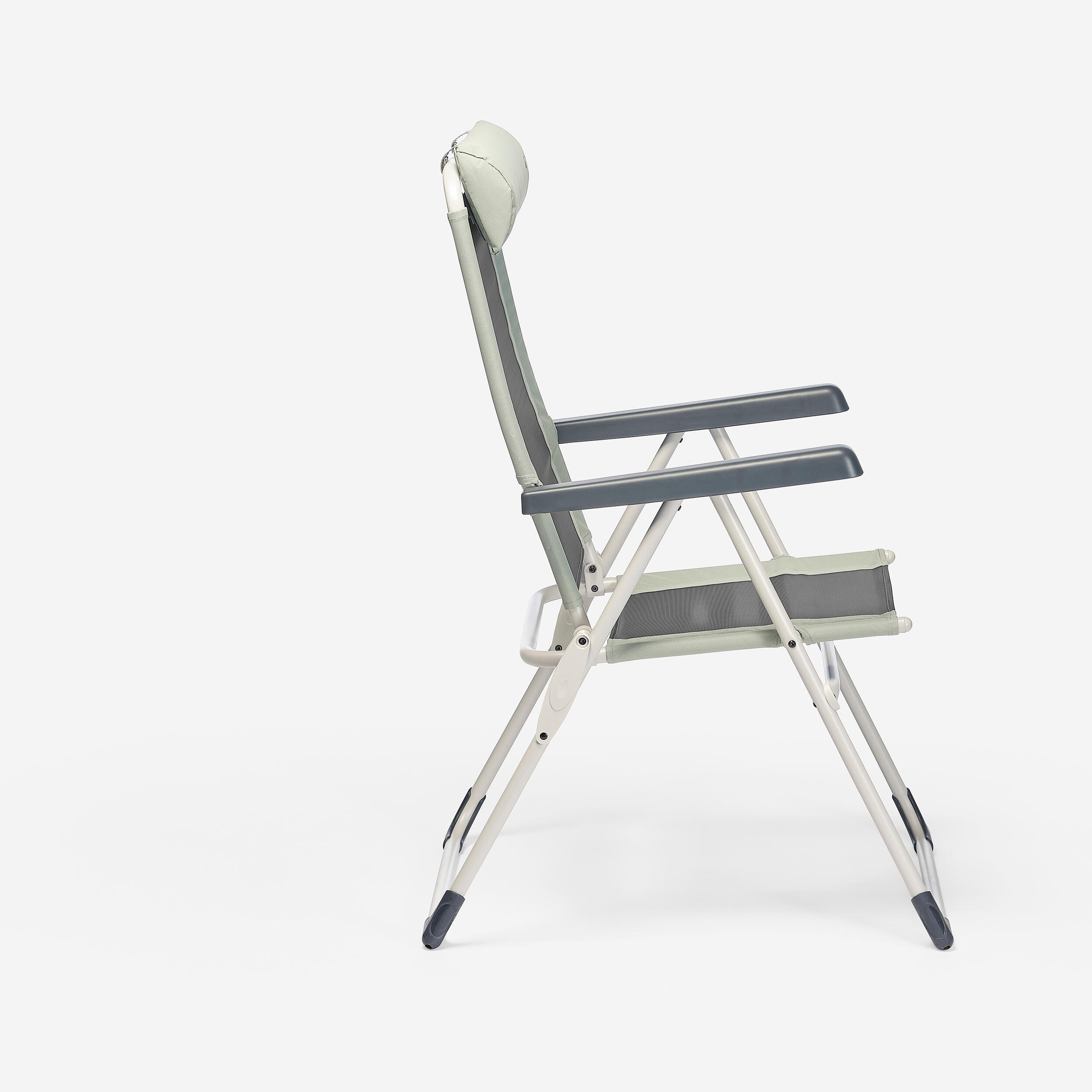Fauteuil de camping inclinable, pliant et confortable 4/10