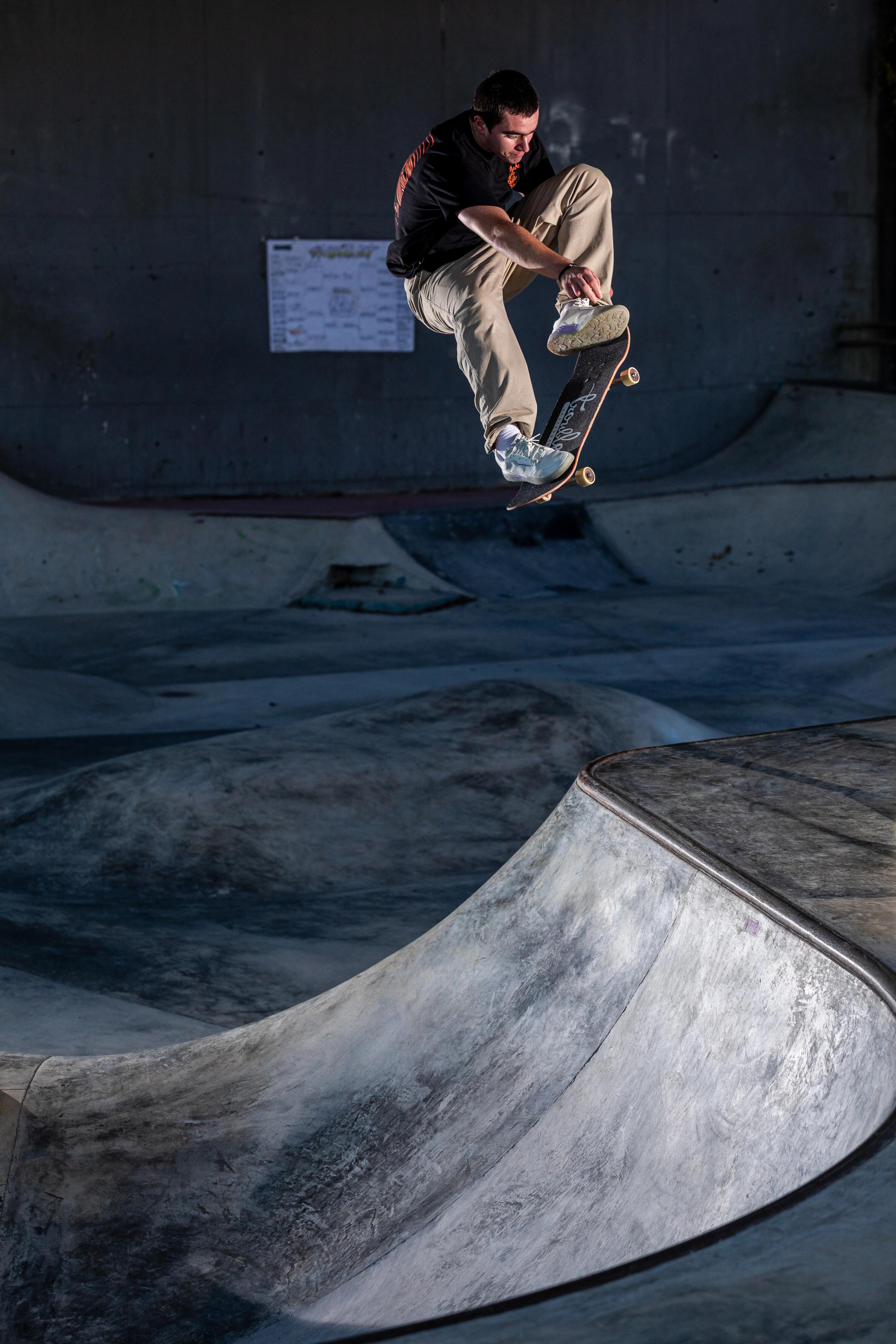 Pantalon Skateboard CN500 LIGHT Bej  15/15