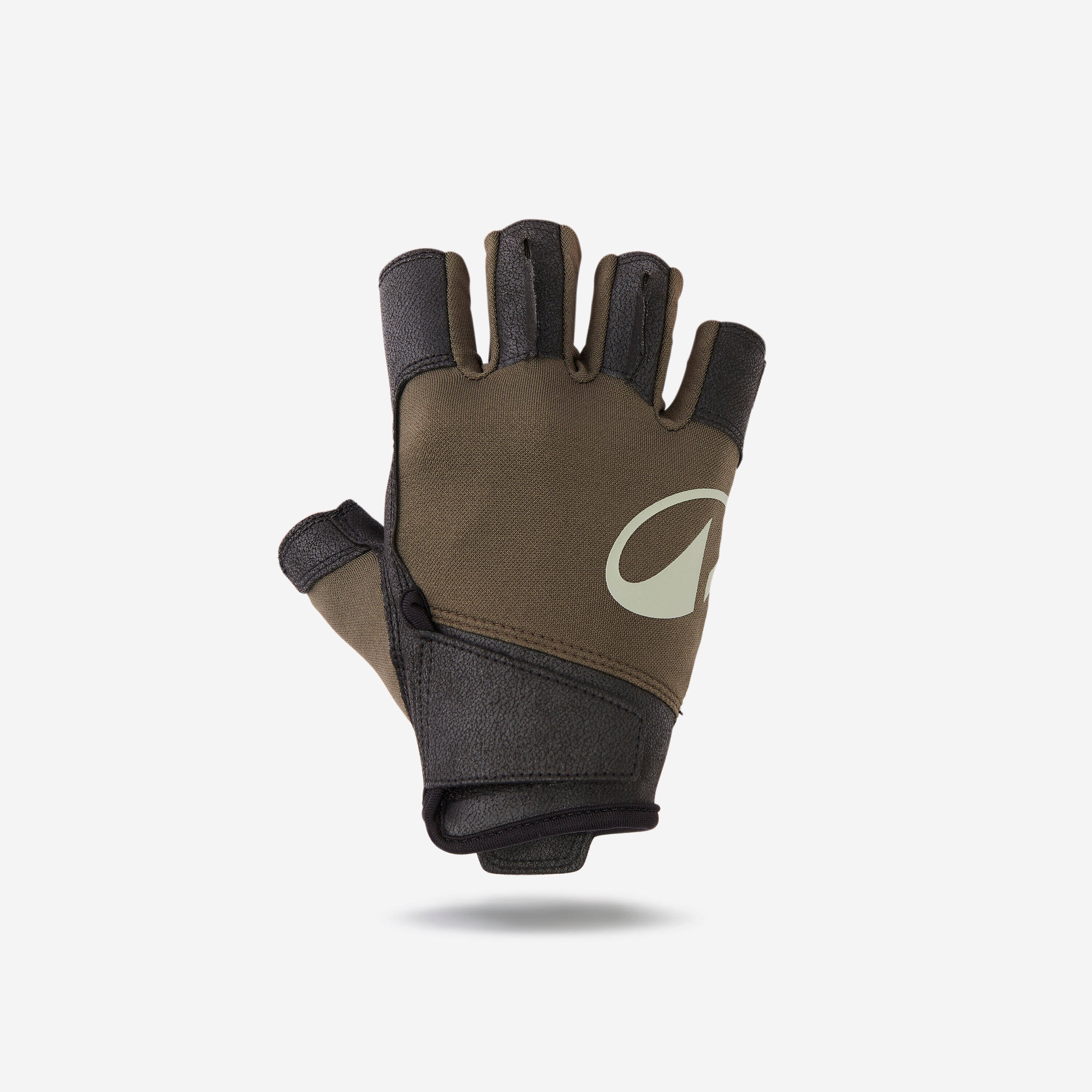 Durable Weight Training Gloves - Green/Black -  2