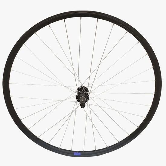 Roue arrière roue libre VTC 28" en 622x19c, écrous
