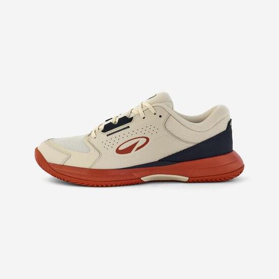 Scarpe tennis adulto COMFORT terra battuta beige