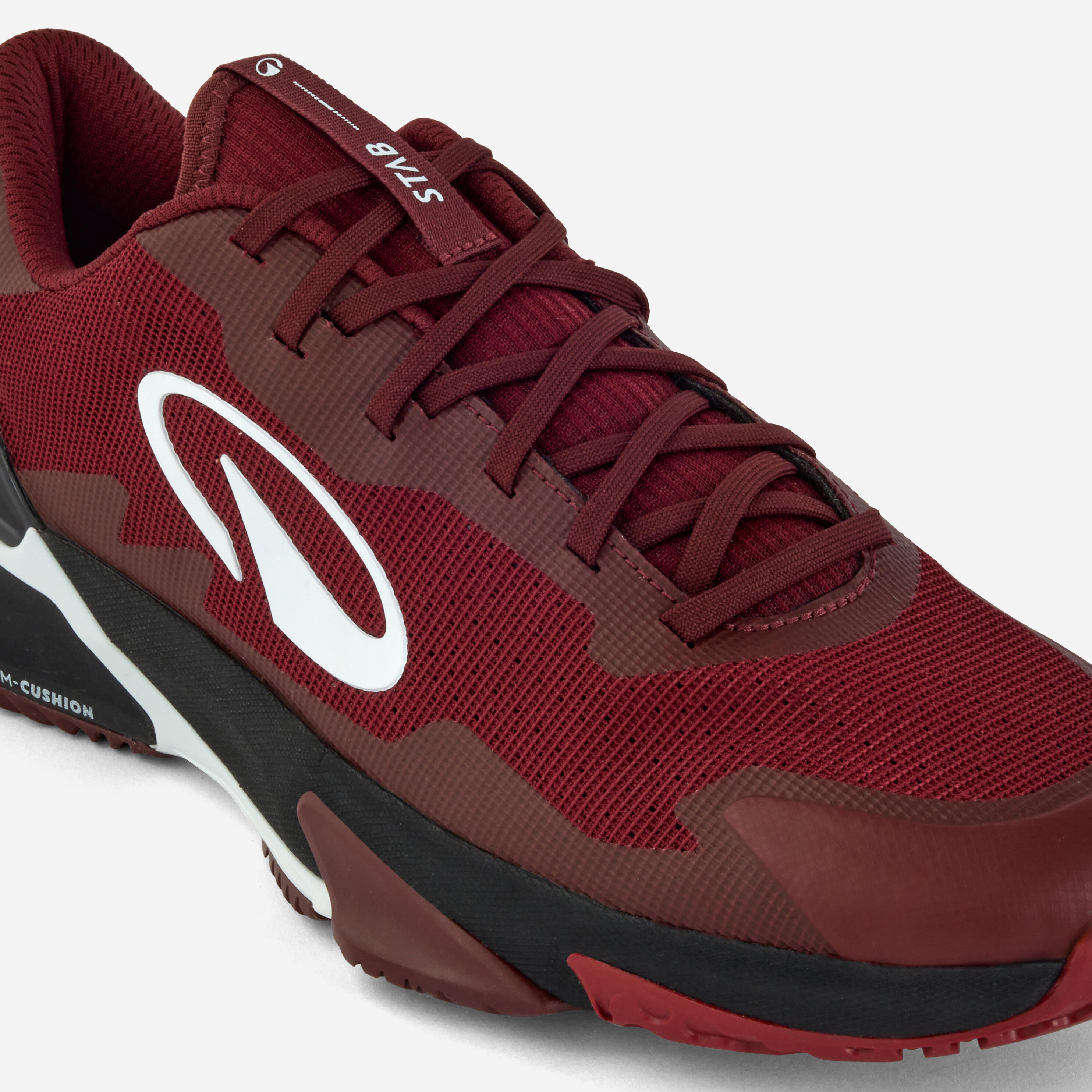 Scarpe padel uomo STAB bordeaux 4/9