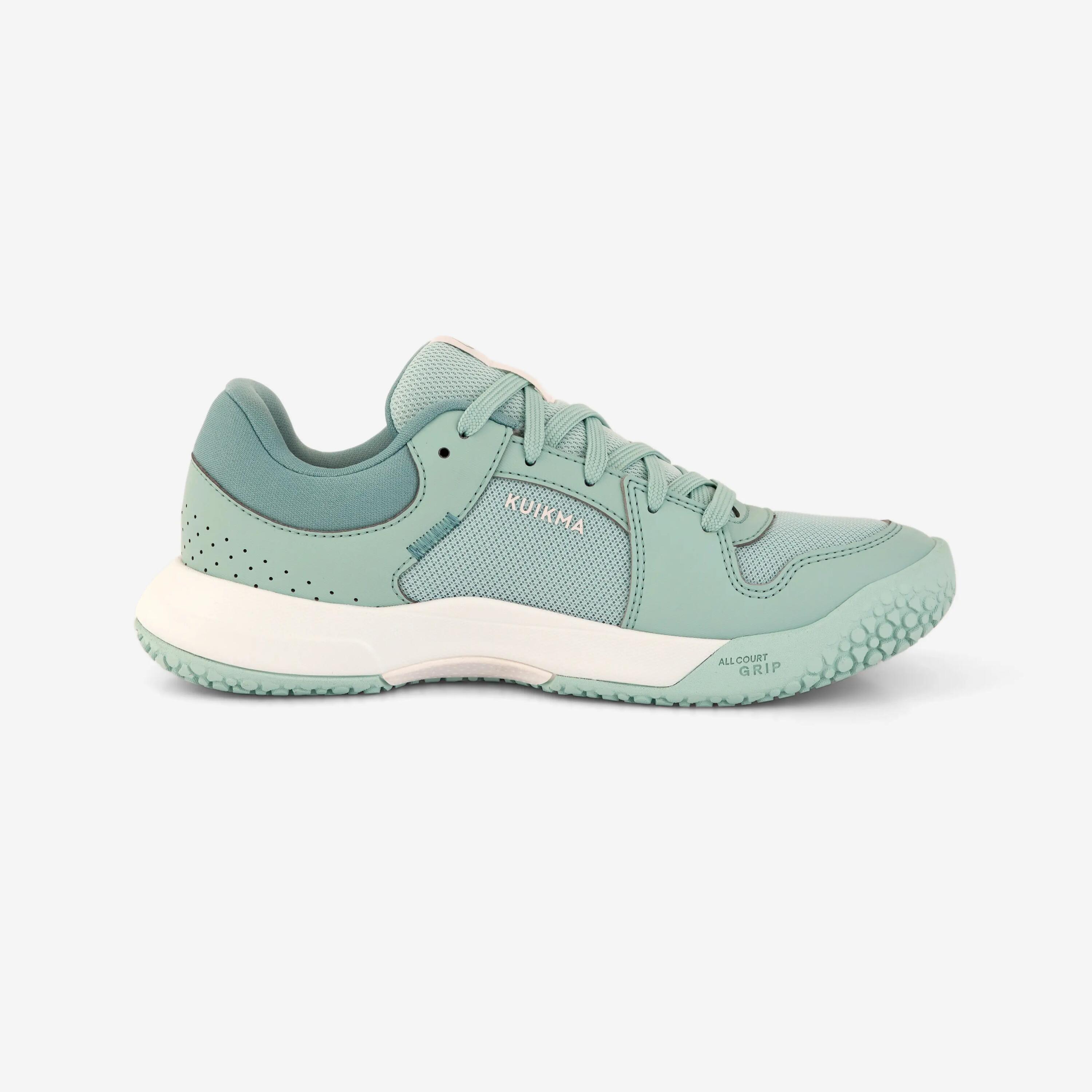 Calçado de Padel, Ténis e Pickleball Comfort Lite Mulher Verde 2/5