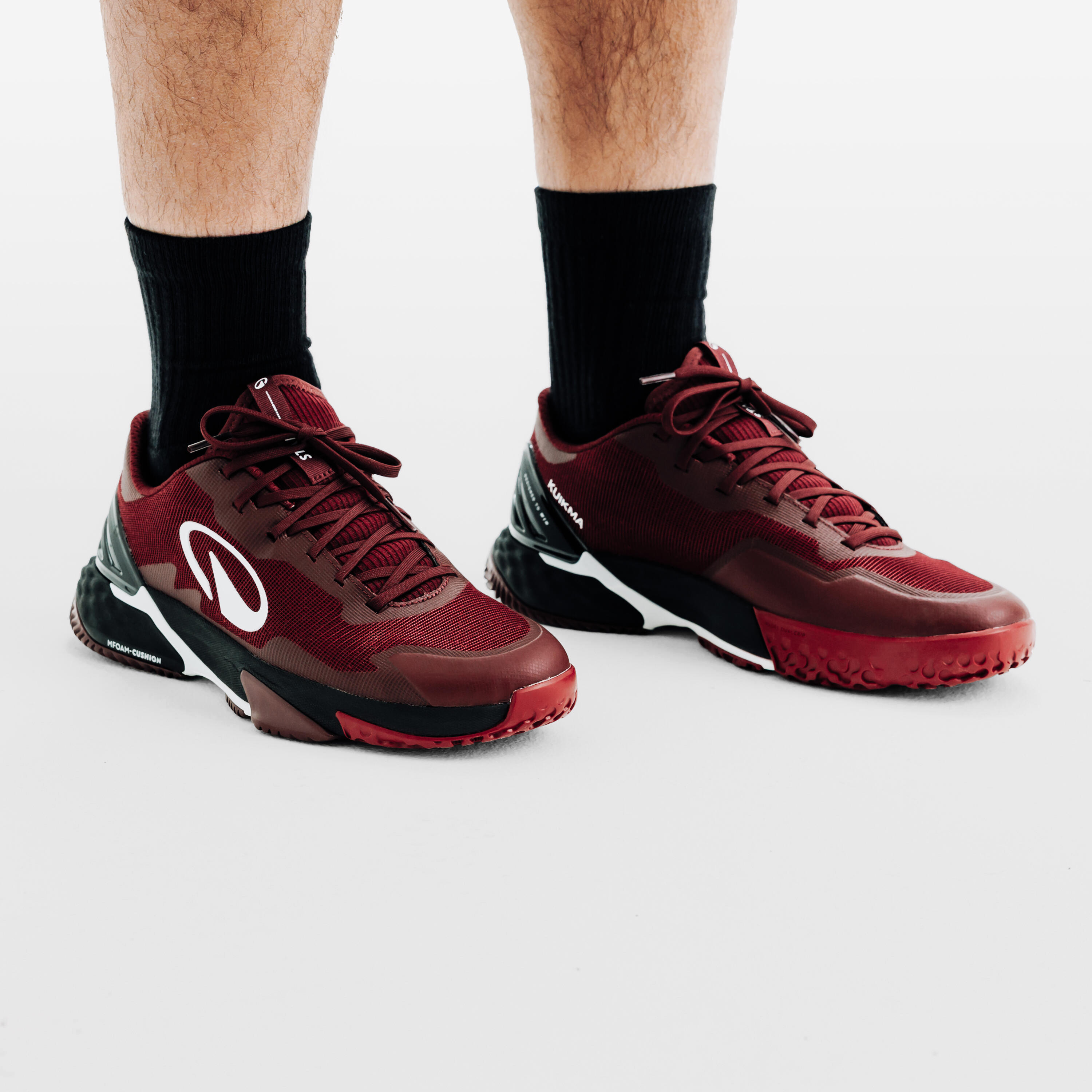 Scarpe padel uomo STAB bordeaux 3/9
