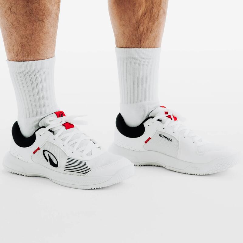 Erkek Tenis/Padel/Pickleball Ayakkabısı - Beyaz - Comfort Lite