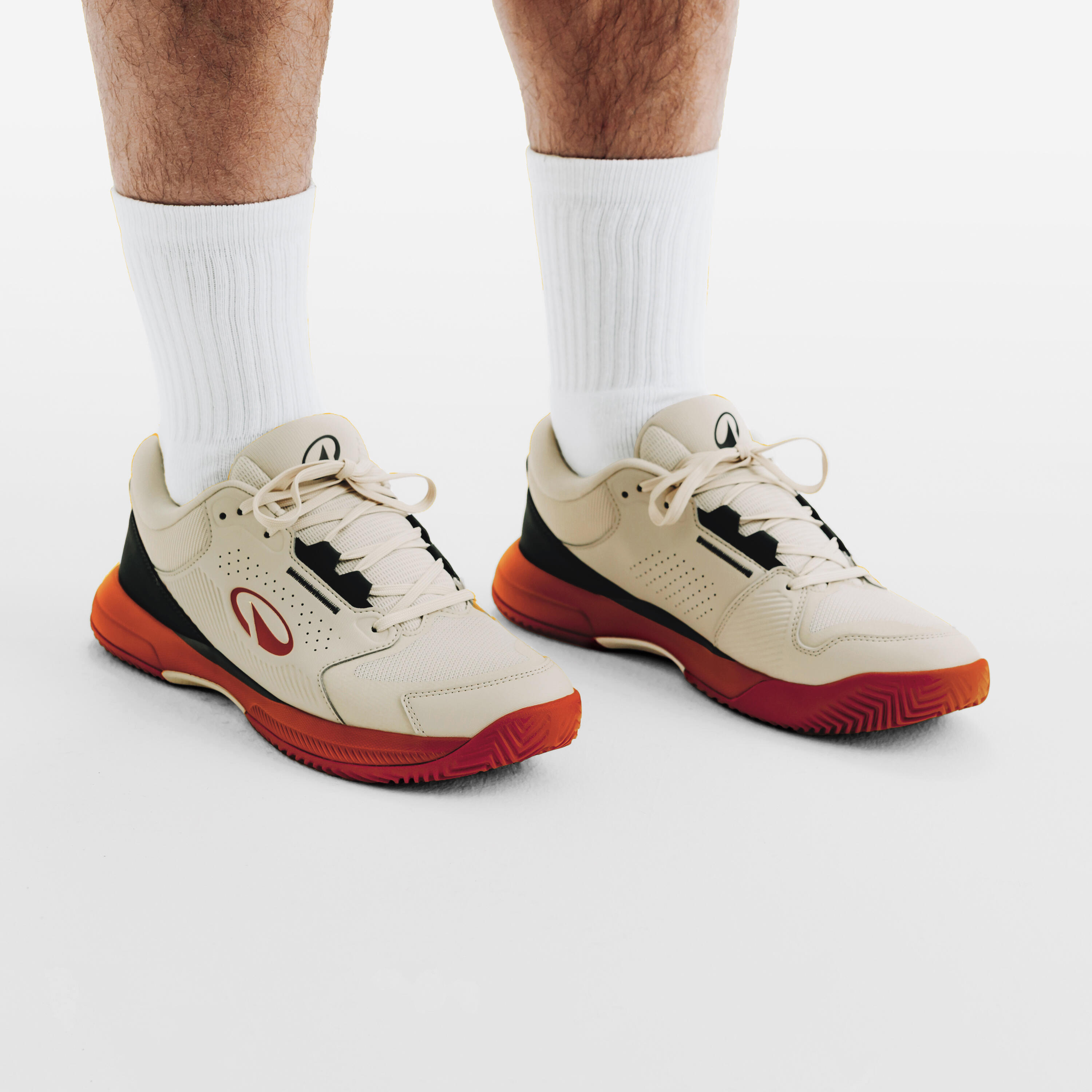 Tennisschoenen Comfort gravel beige 6/6
