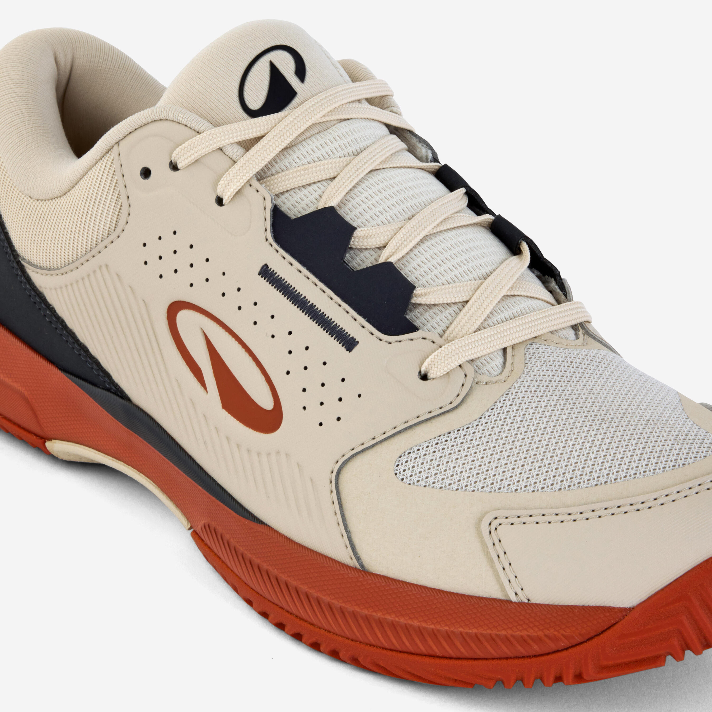 Tennisschoenen Comfort gravel beige 5/6