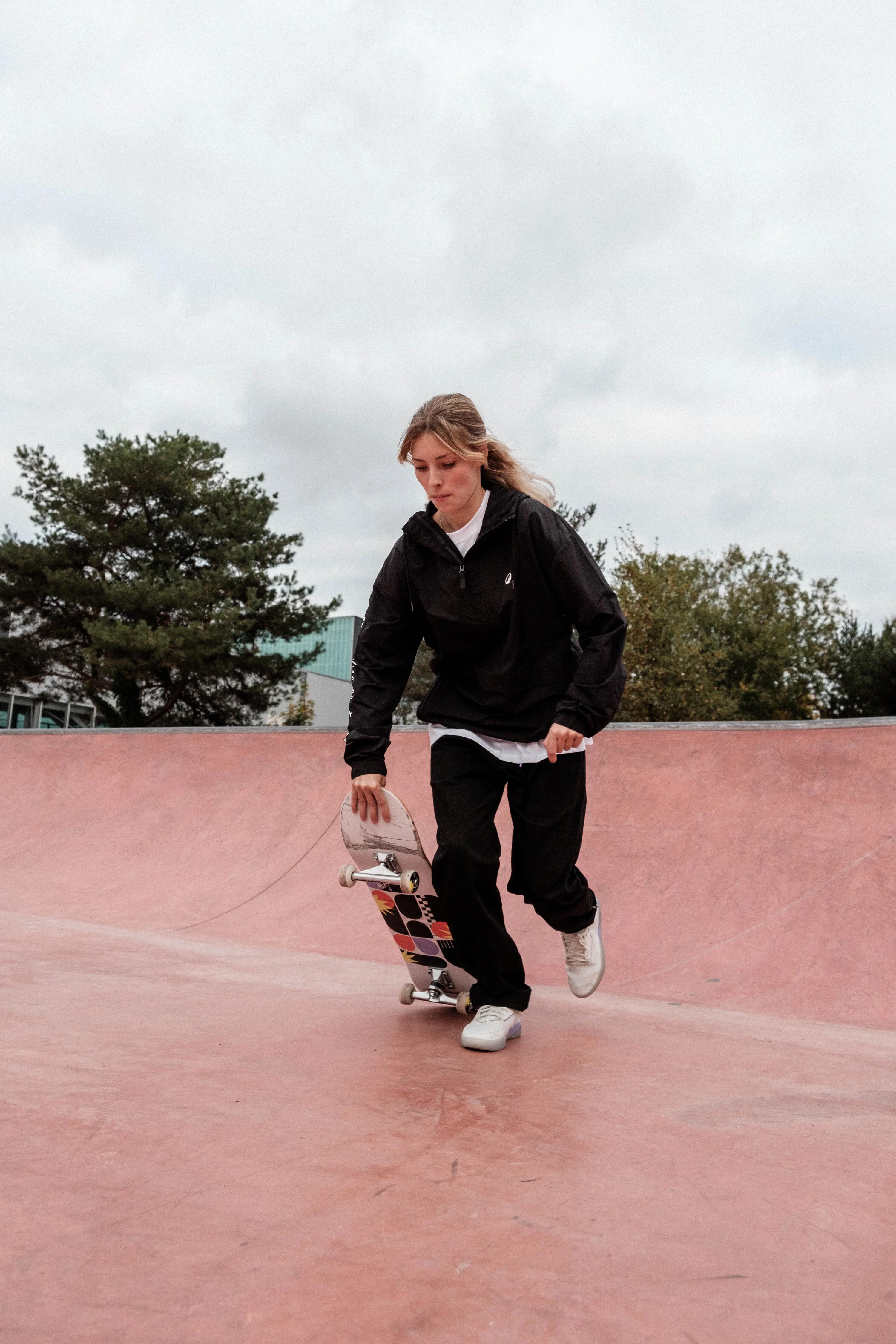 CALÇAS DE SKATE CHINO CN500 HEAVY PRETO 15/21