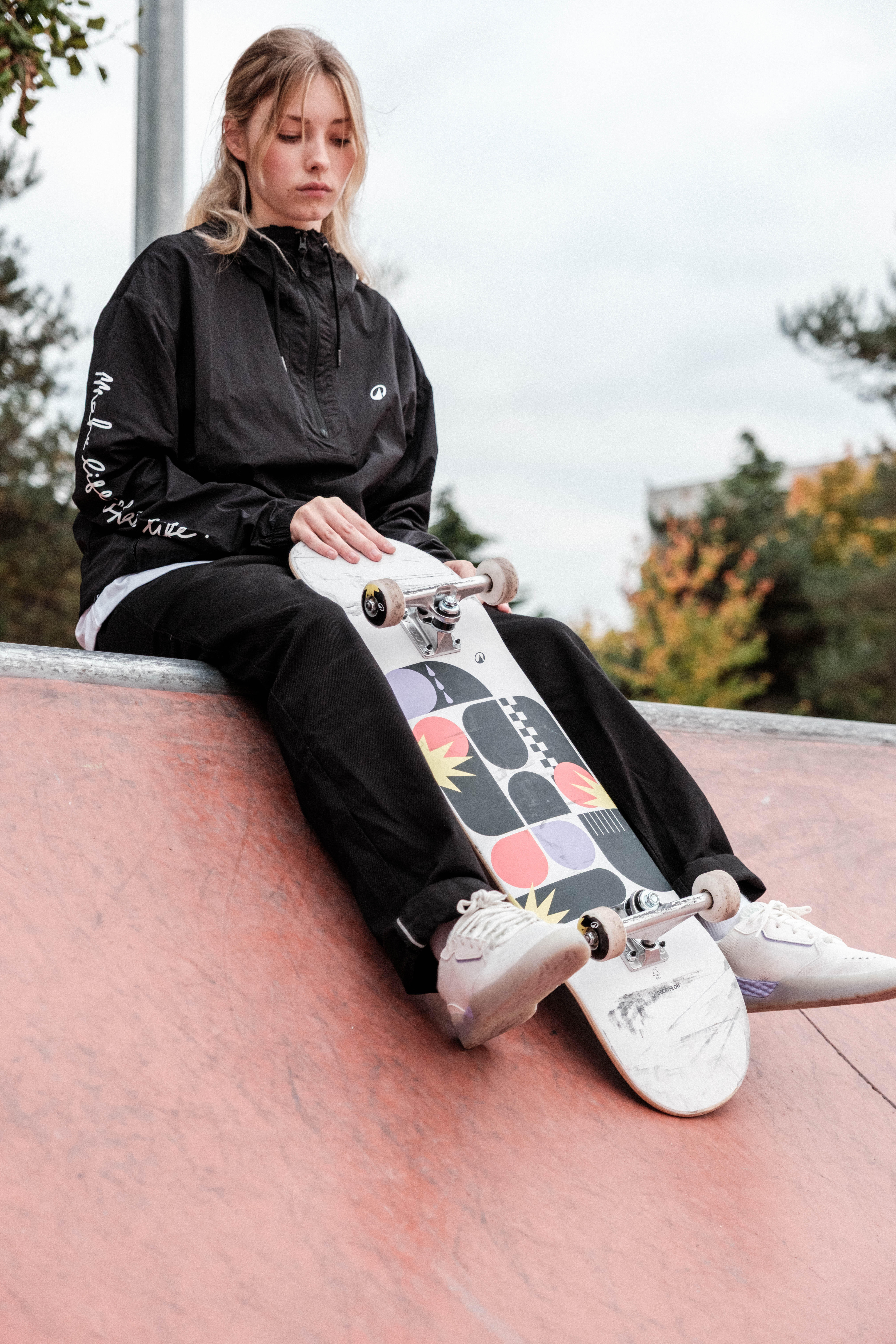 Retro Skateboard Size 8" - CP100 - DECATHLON