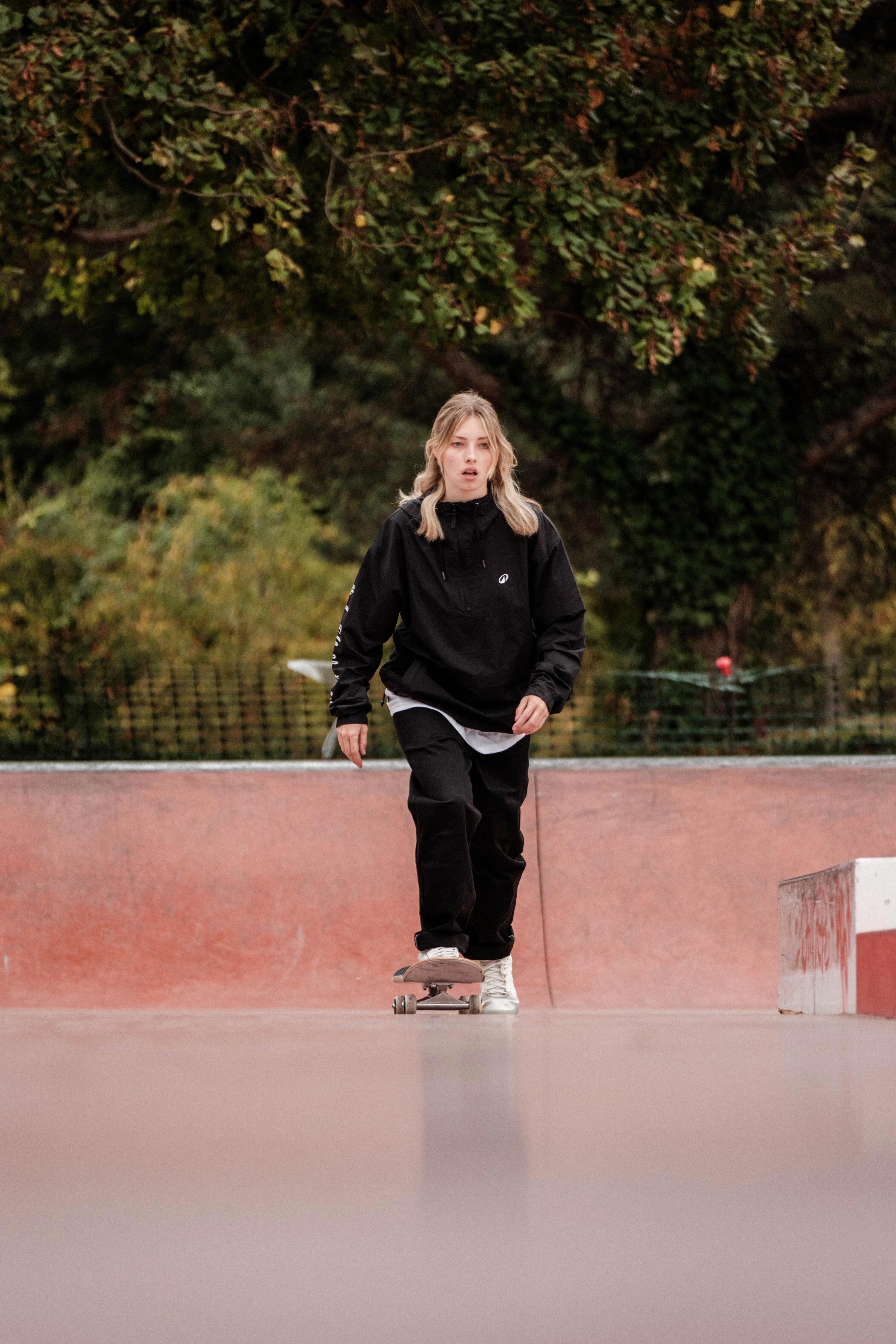 CALÇAS DE SKATE CHINO CN500 HEAVY PRETO 16/21