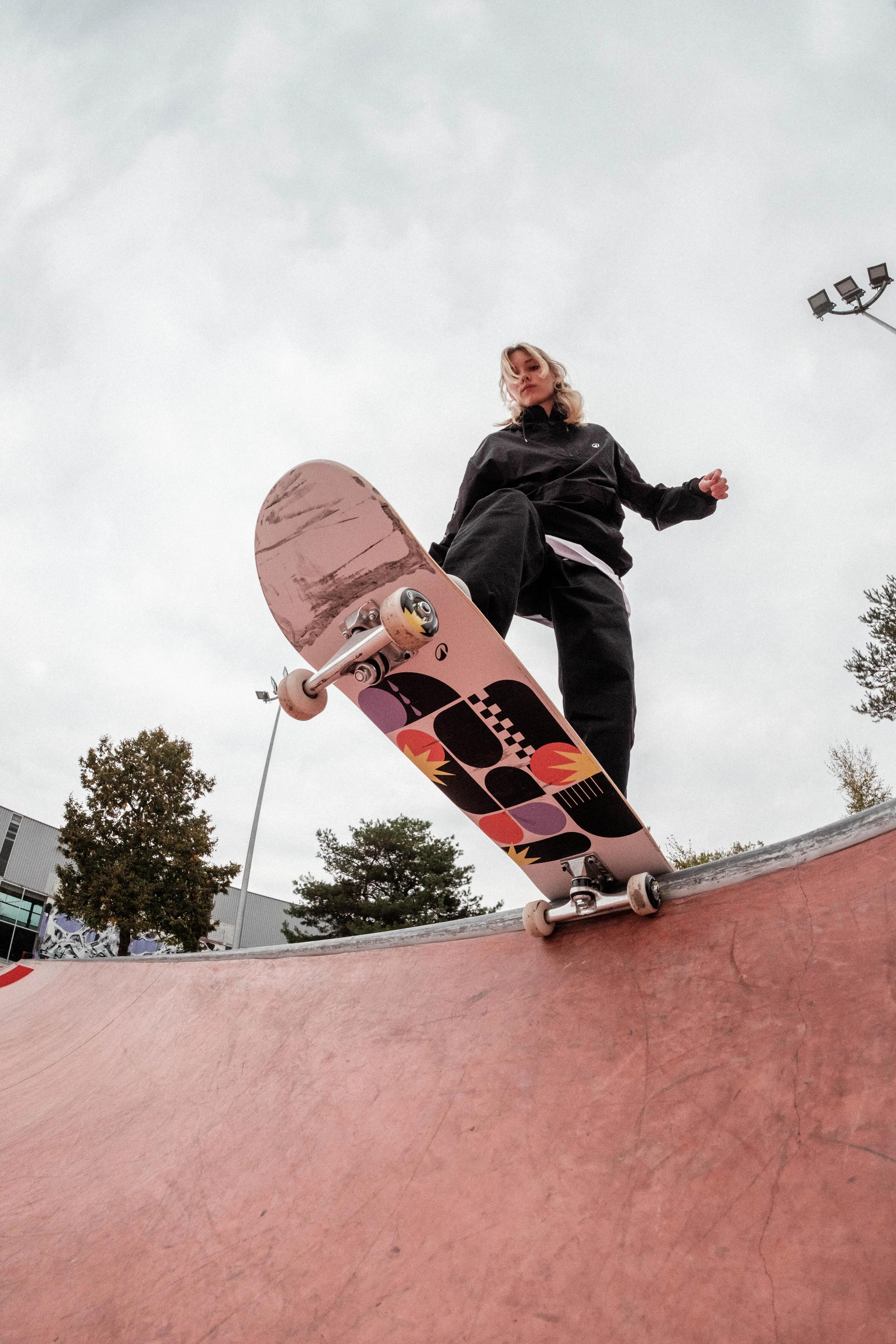 CALÇAS DE SKATE CHINO CN500 HEAVY PRETO 20/21