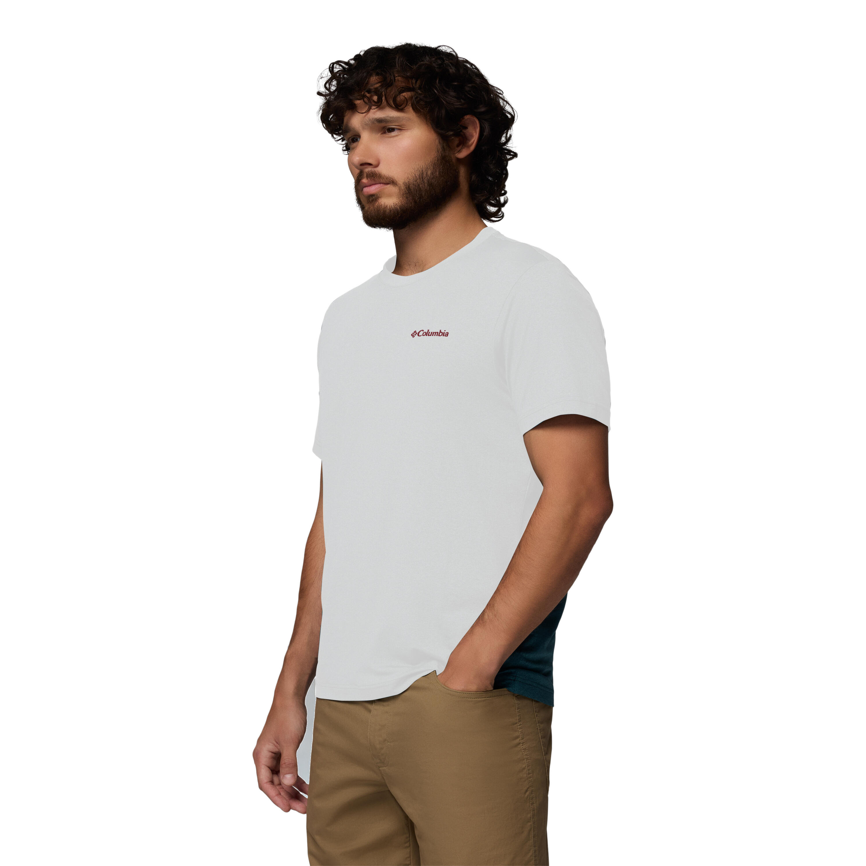 *FR T-shirt Columbia Homme Bl 4/4