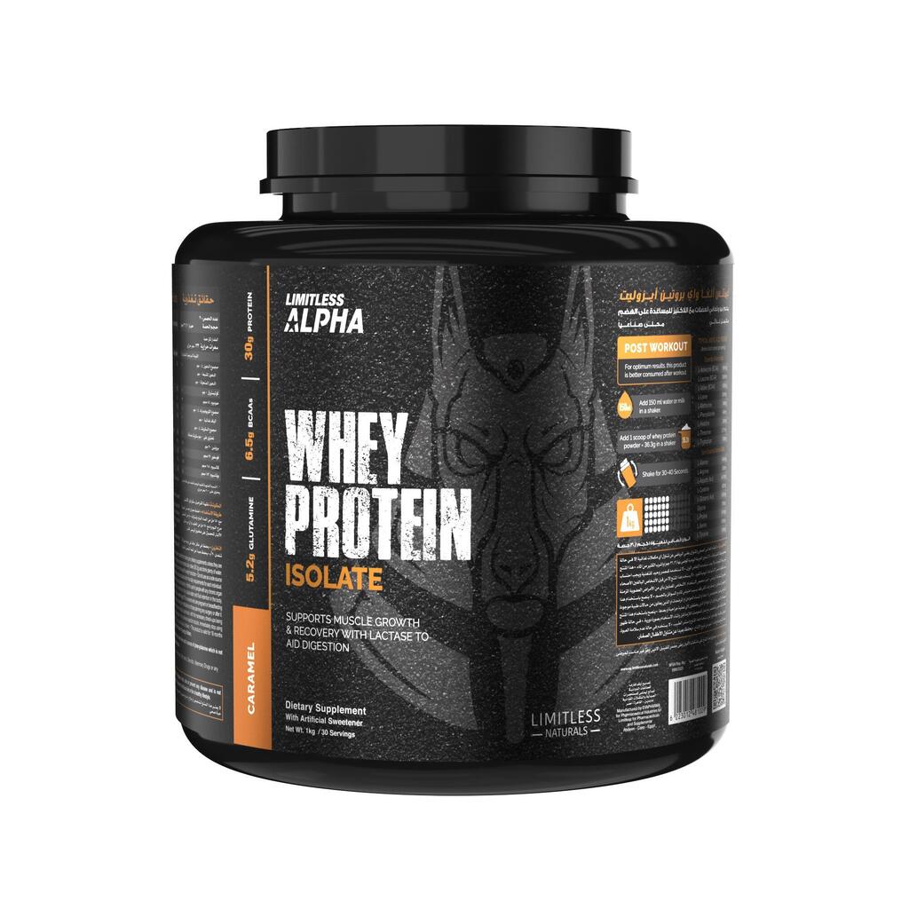 LMTLS Whey Protein Isolate 1KG Caramel