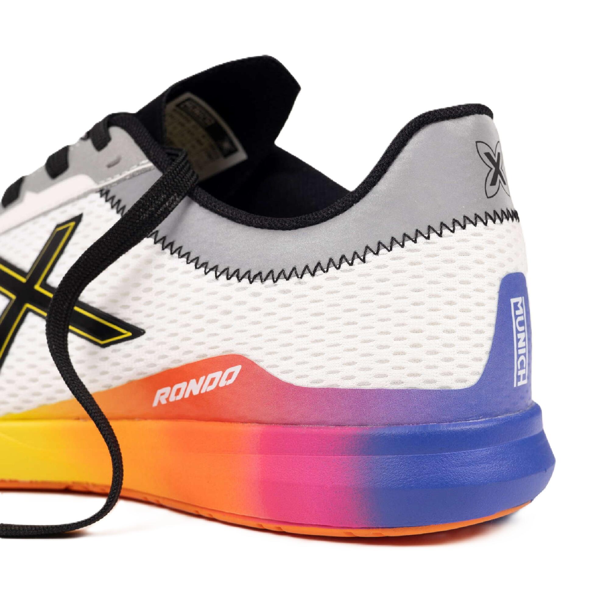 Zapatilla de fútbol sala MUNICH RONDO Adulto. Blanco 6/6
