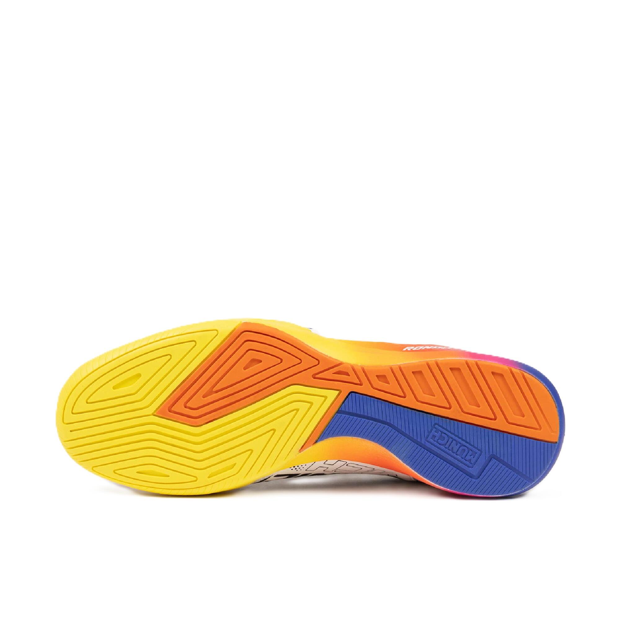 Zapatilla de fútbol sala MUNICH RONDO Adulto. Blanco 3/6