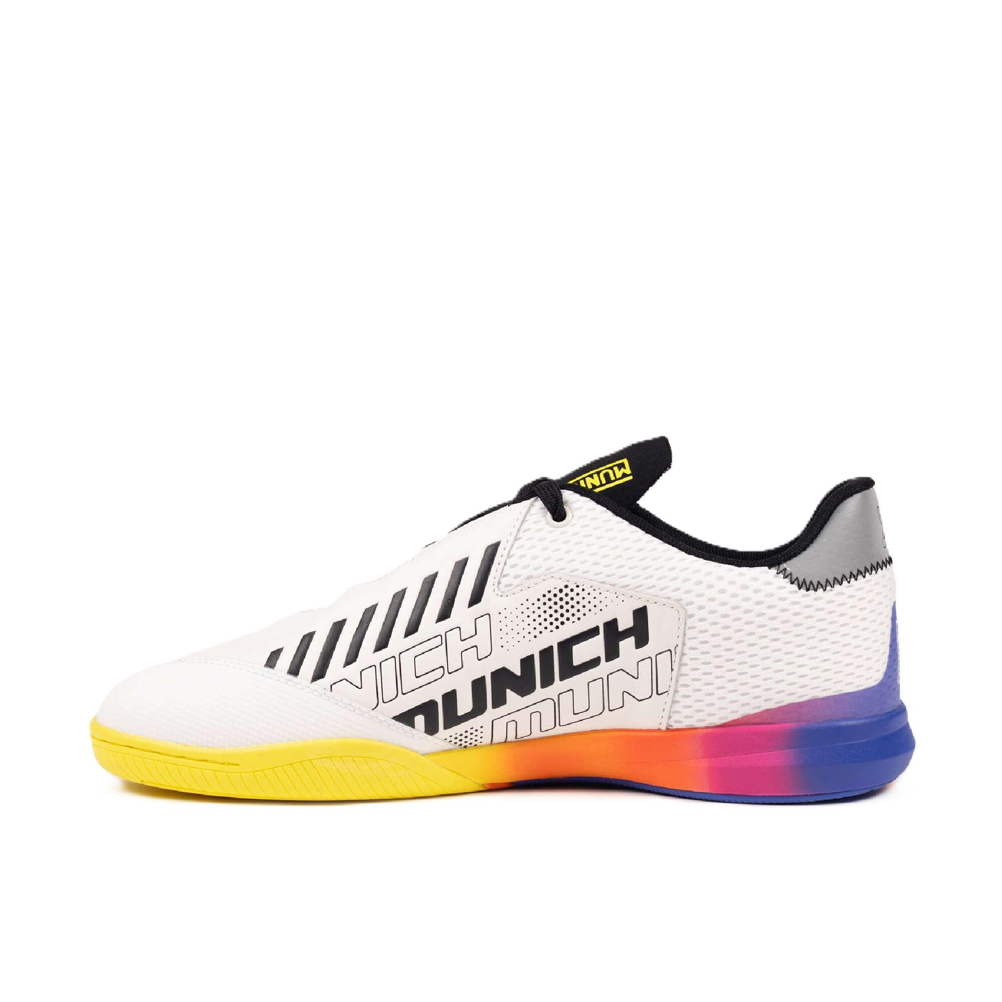 Zapatilla de fútbol sala MUNICH RONDO Adulto. Blanco 2/6