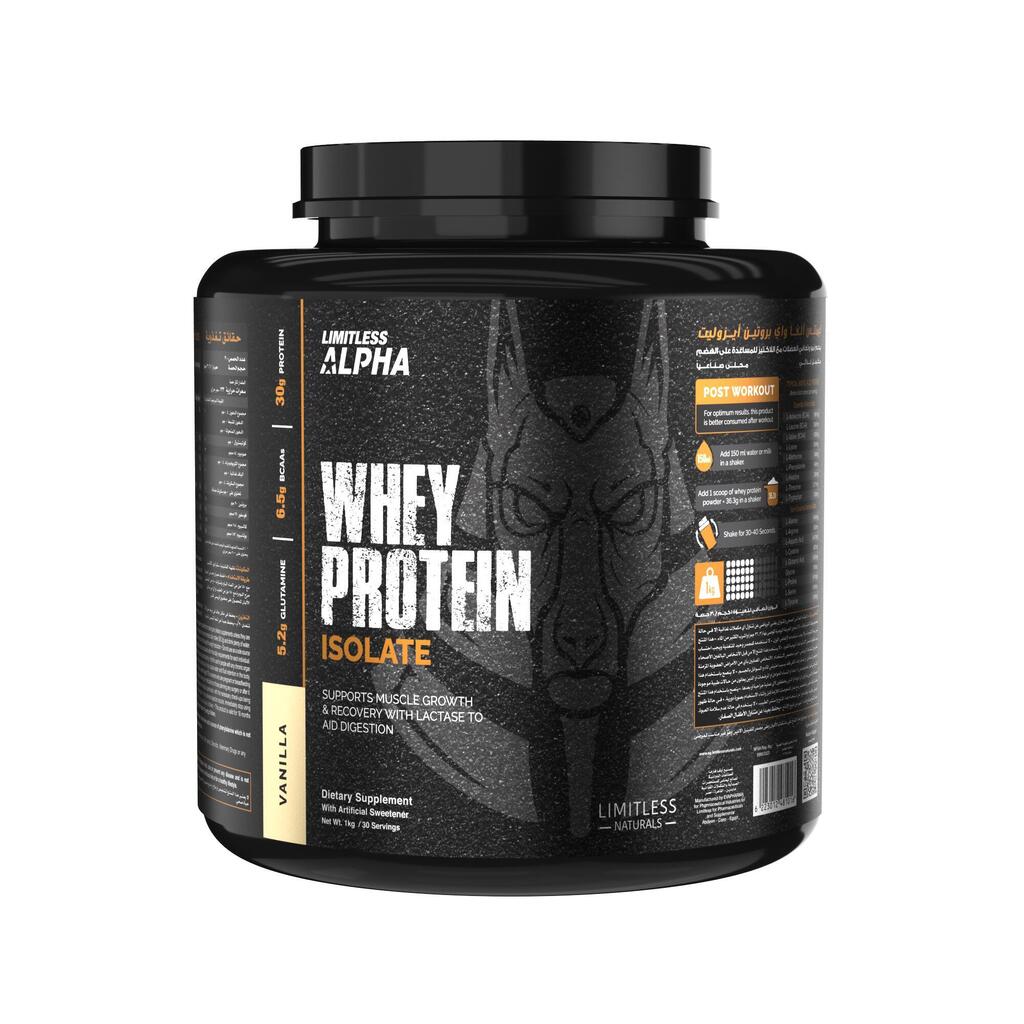 LMTLS Whey Protein Isolate 1KG Vanilla