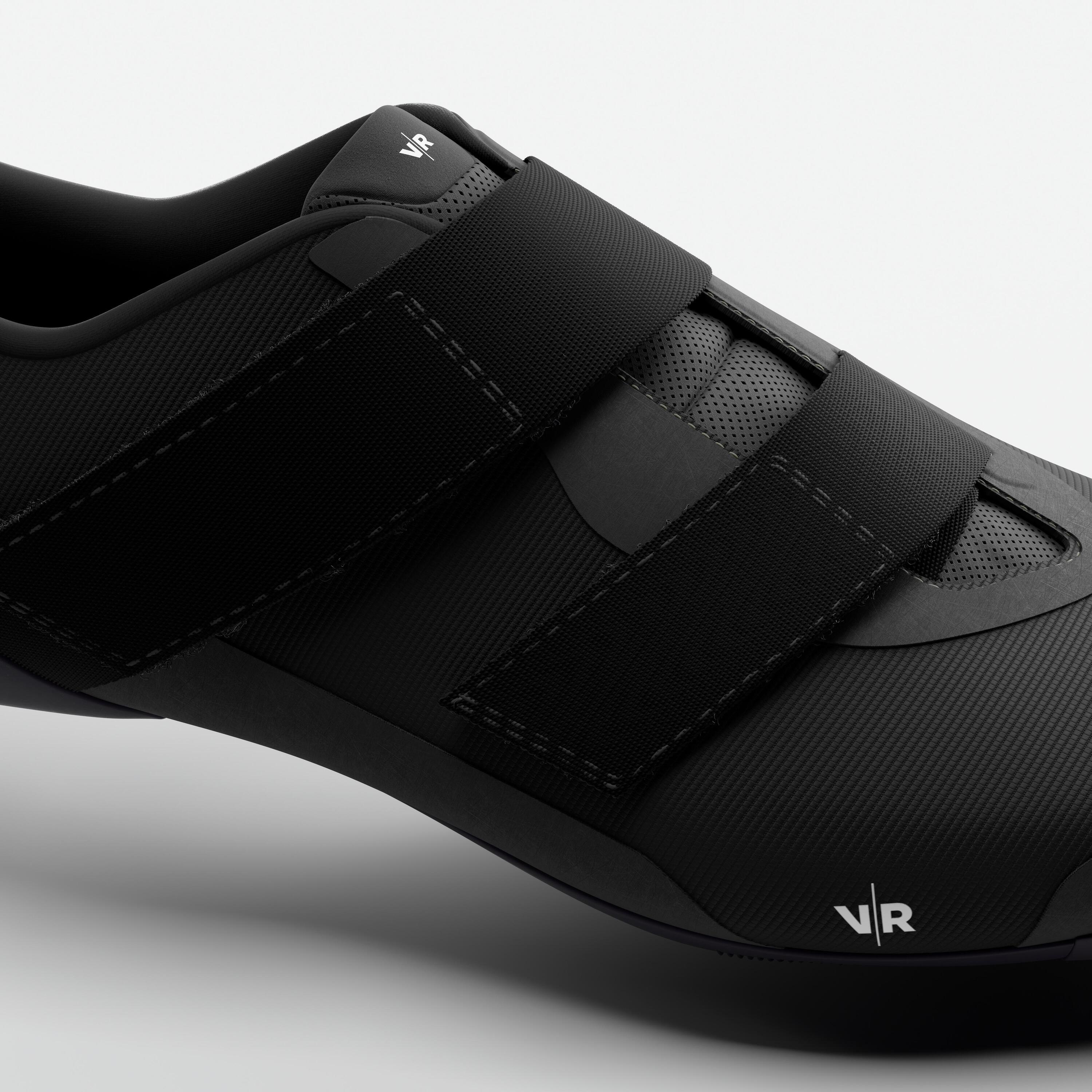 Chaussures de vélo de route, EDR Discover noir 4/8