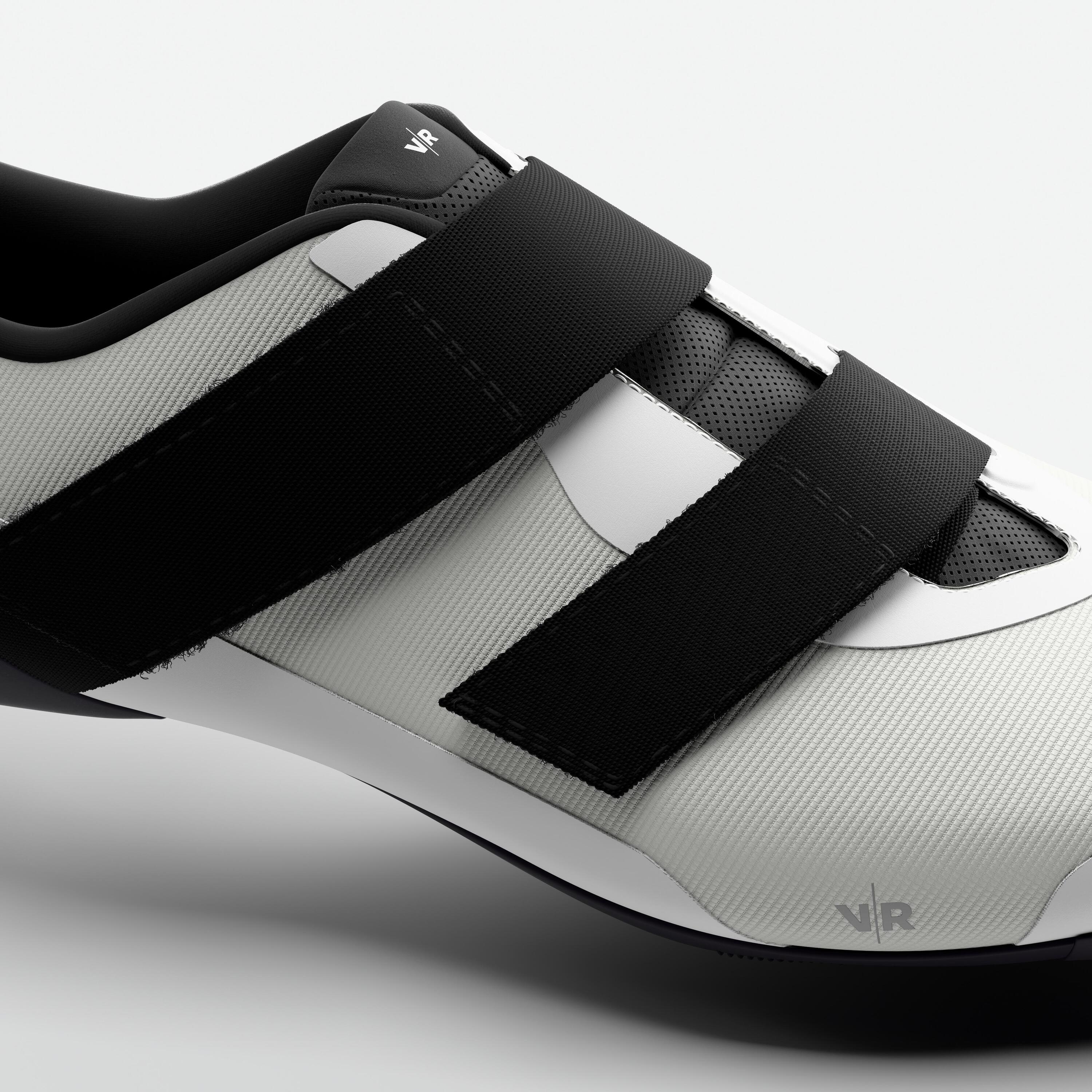 Chaussures de vélo de route, EDR Discover blanc 4/8