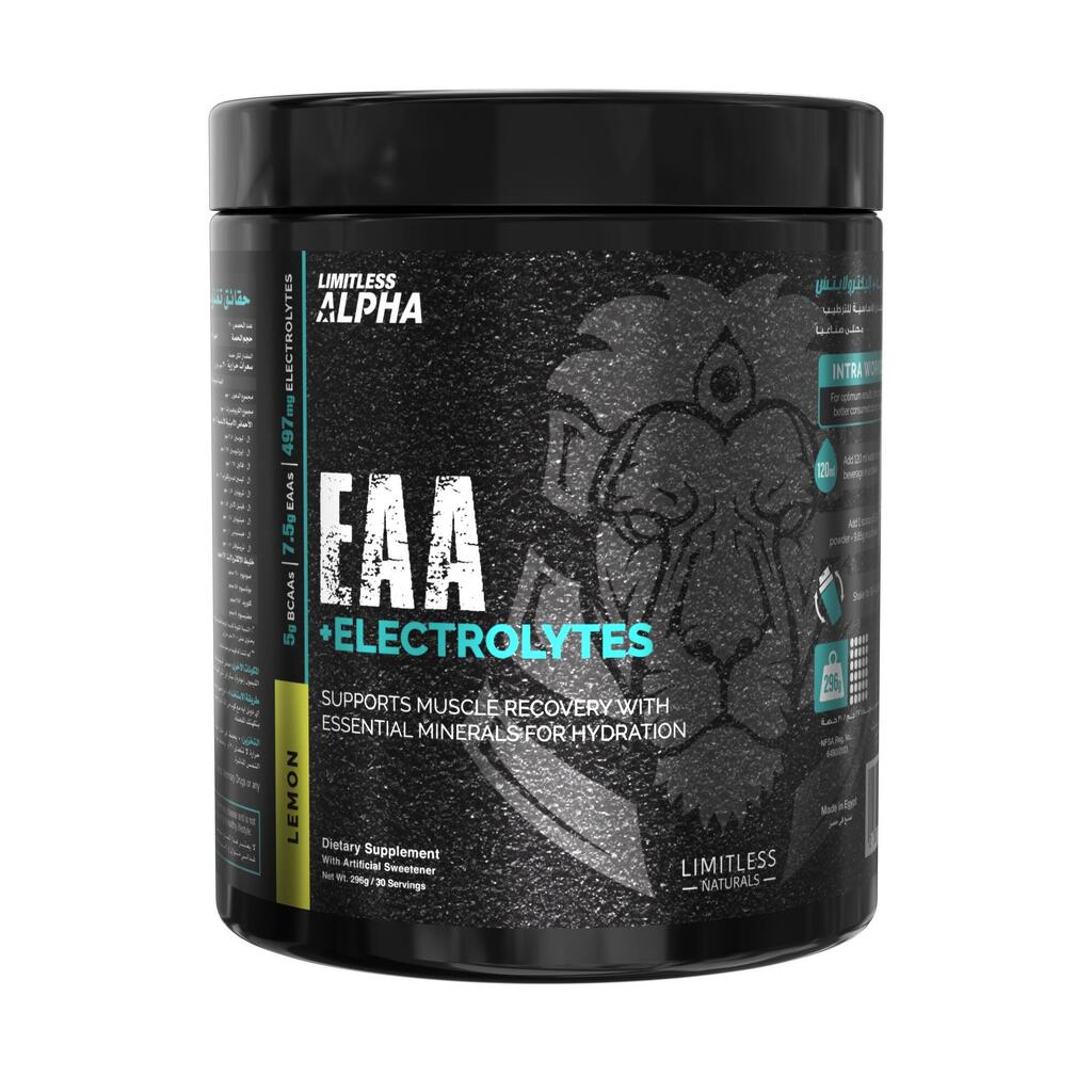 Limitless Alpha EAA+ Electrolytes Lemon