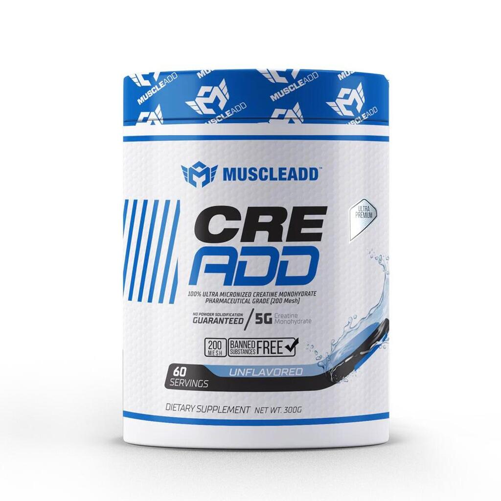 Muscle Add Creatine 300g - 60Serv.