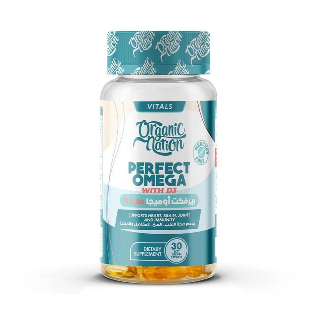 Organic Nation Omega3 30 Tabs