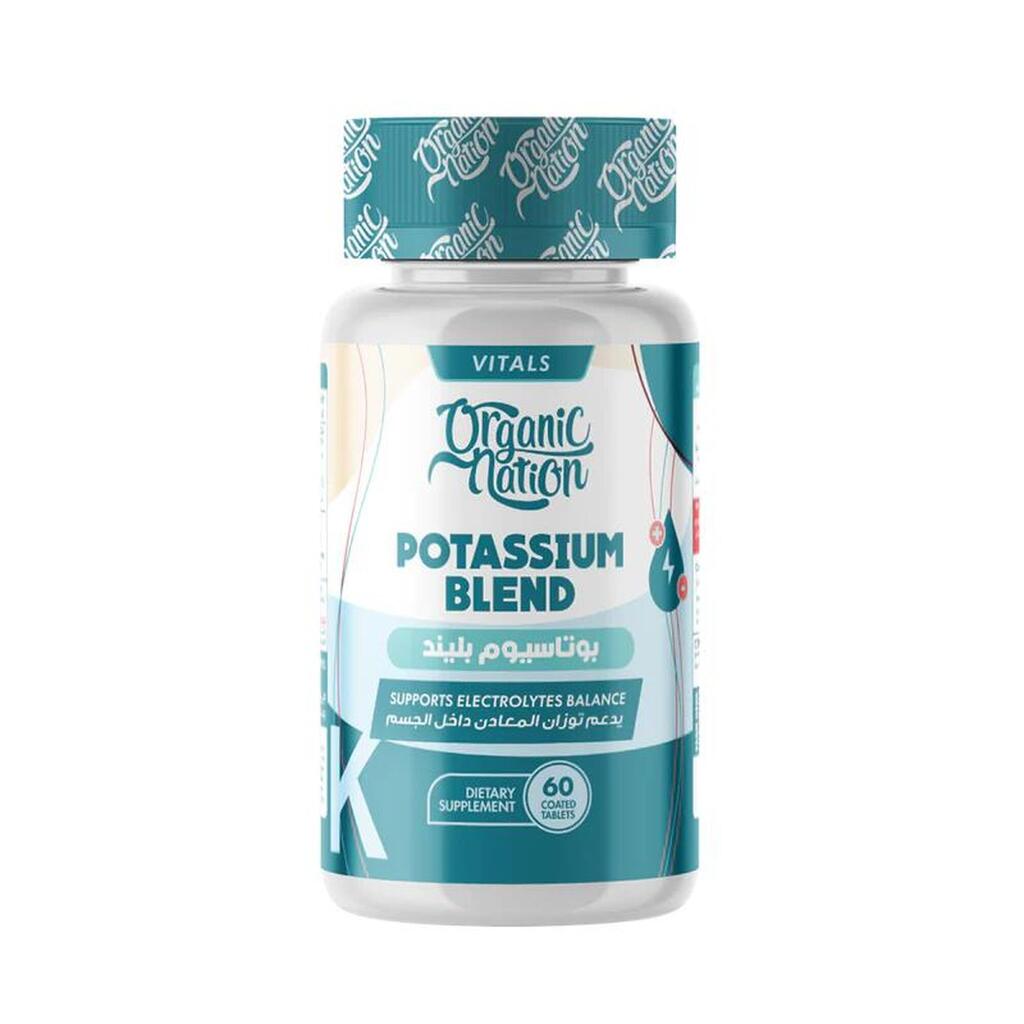Organic Nation Potassium 60 Tabs