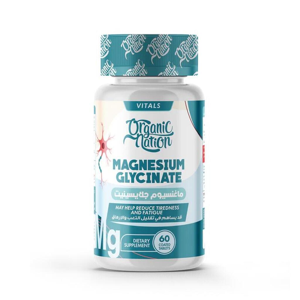 Organic Nation Magnesium 60 Tabs