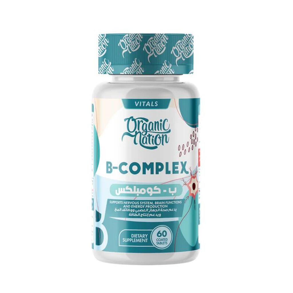 Organic Nation B-Complex 60 Tabs