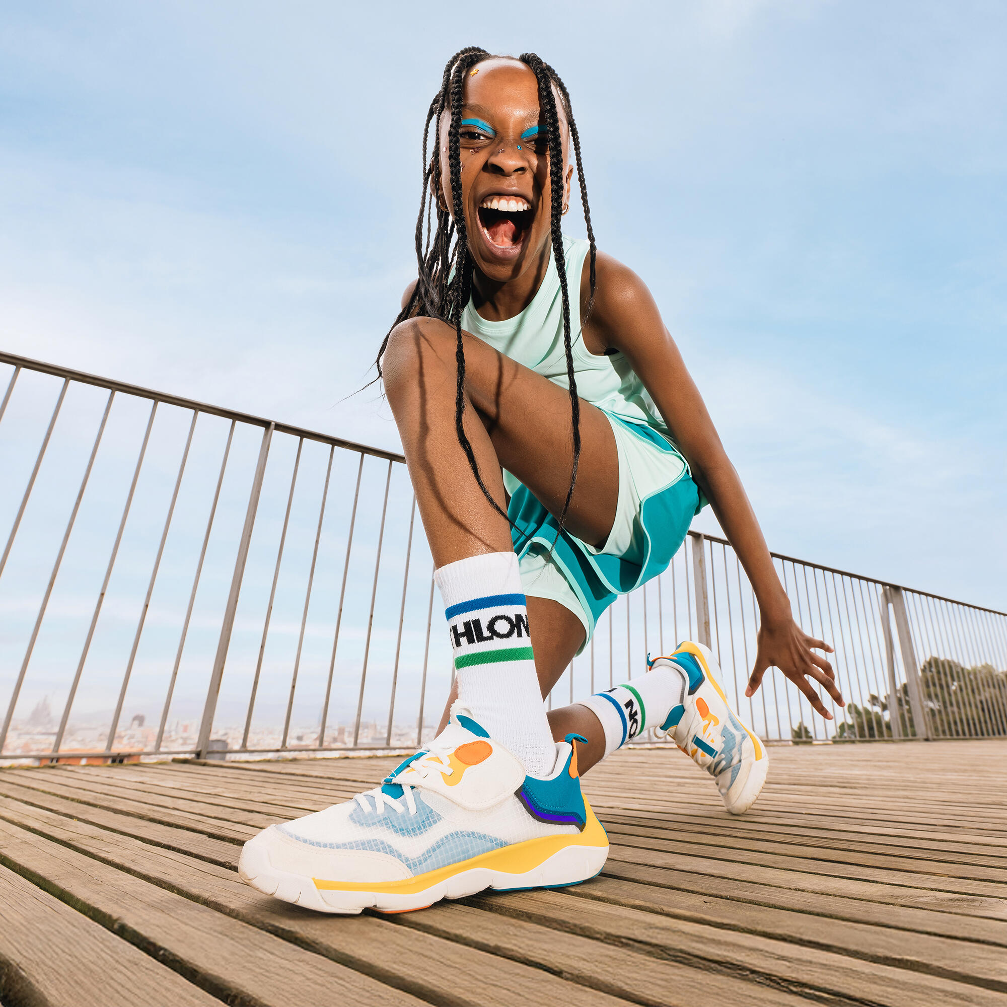 Camisole multisport respirante enfant - NO BRAND