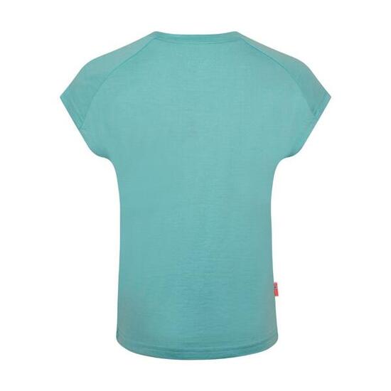 Trollkids Sandefjord T-shirt mérinos filles manches aqua