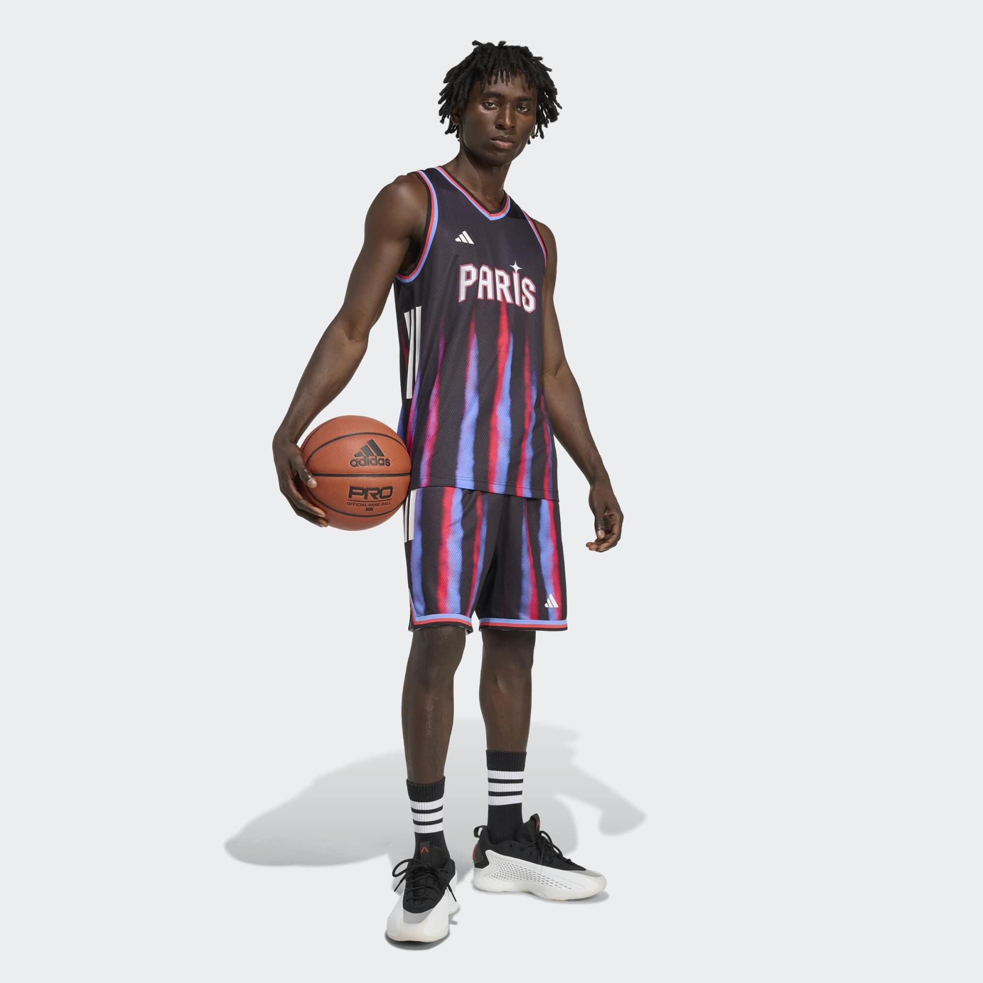 SHORT ADIDAS ADULTE OFFICIEL PARIS BASKETBALL 2/6