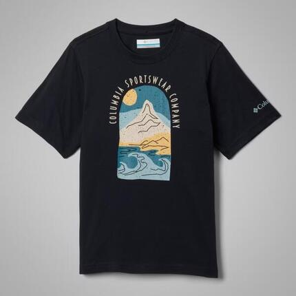 T-shirt manches courtes Columbia Valey Creek enfant black