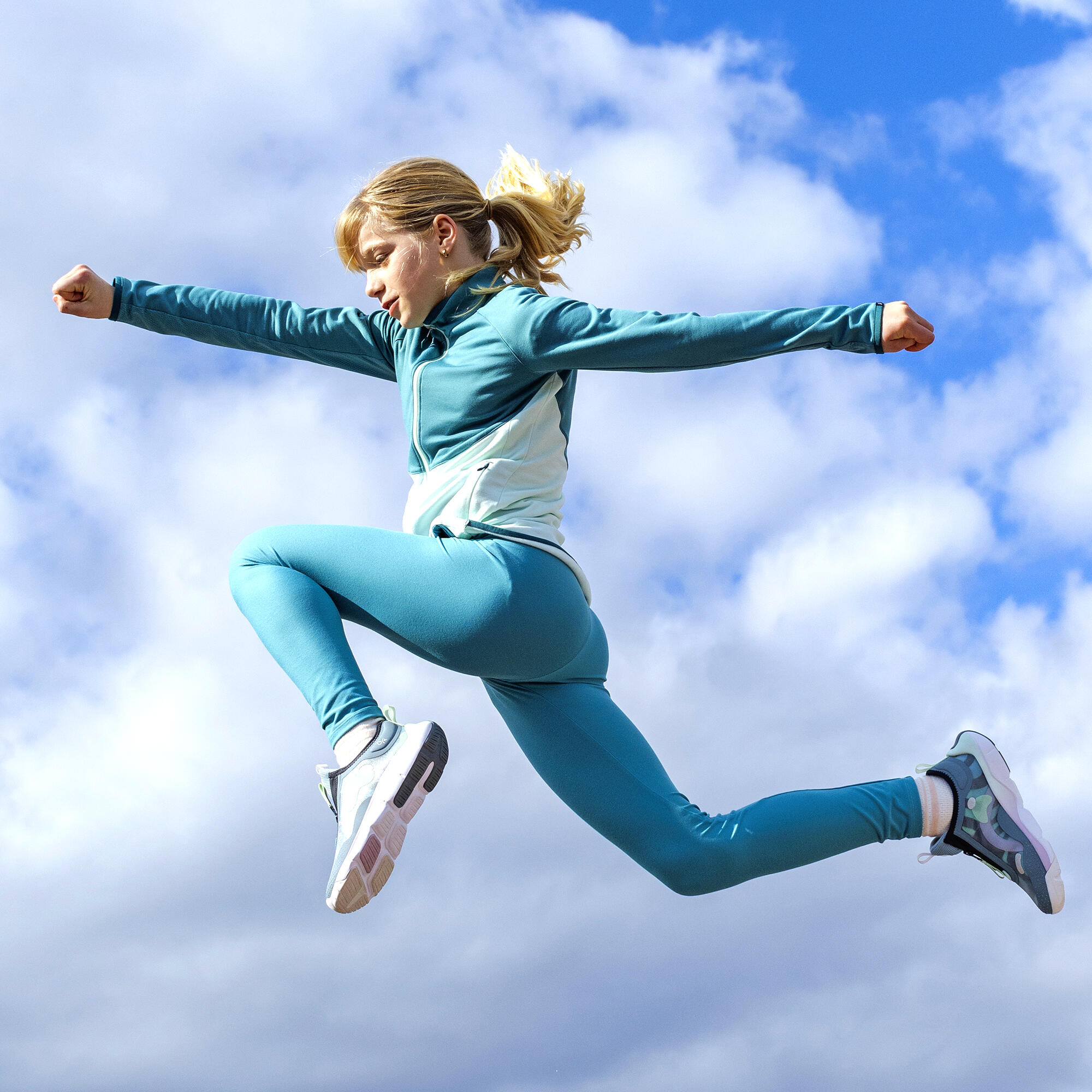 Legging à taille haute et respirant enfant 6/8