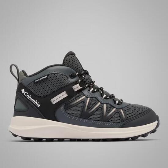 Wasserdichte Columbia Wanderschuhe Youth Peakfreak Mid WP Junior, Black Grill