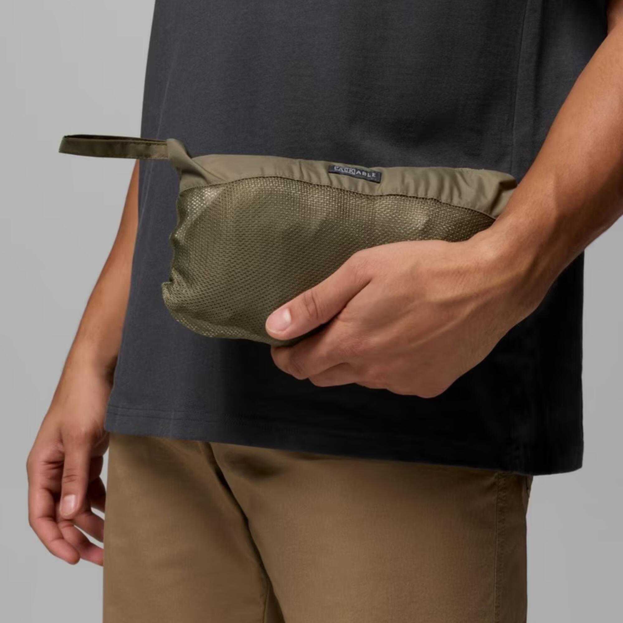 Wasserdichte Jacke mit Kapuze Columbia für Männer Stone Green 9/9