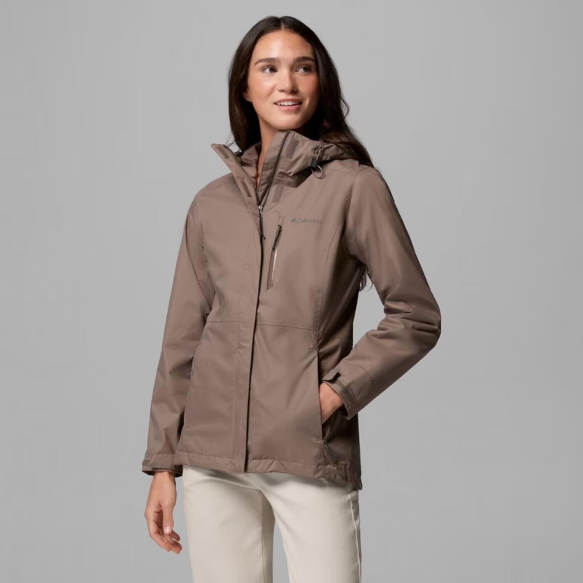 Wasserdichte Jacke mit Kapuze Columbia Damen Iron 7/9