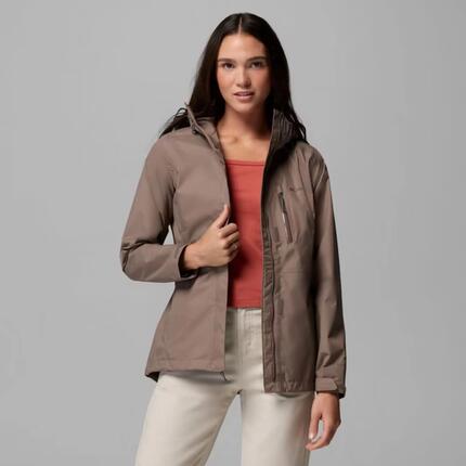 Wasserdichte Jacke mit Kapuze Columbia Damen Iron