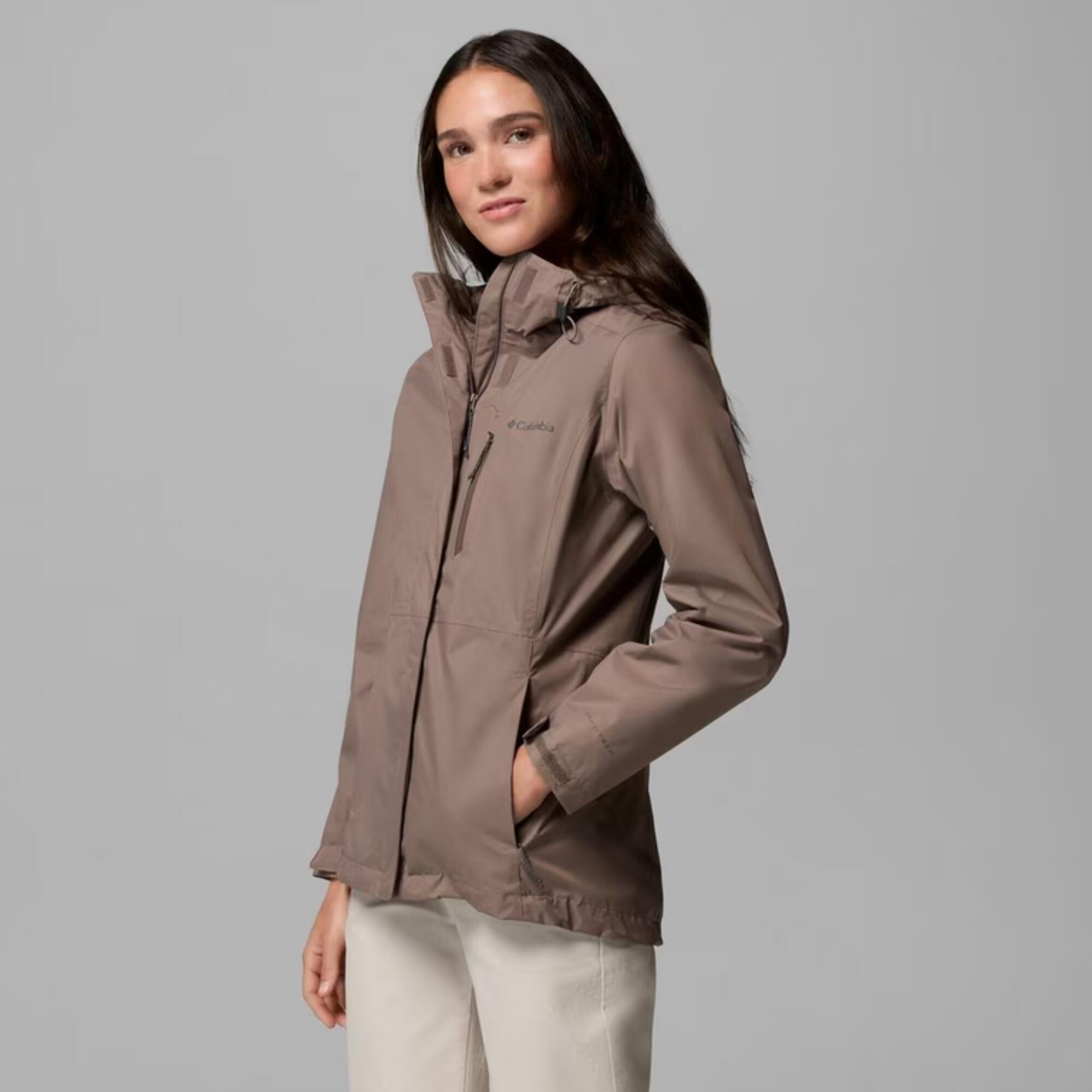 Wasserdichte Jacke mit Kapuze Columbia Damen Iron 5/9