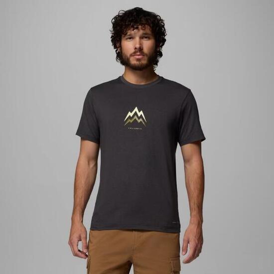 Columbia Parsons Kurzarm-T-Shirt Black für Männer