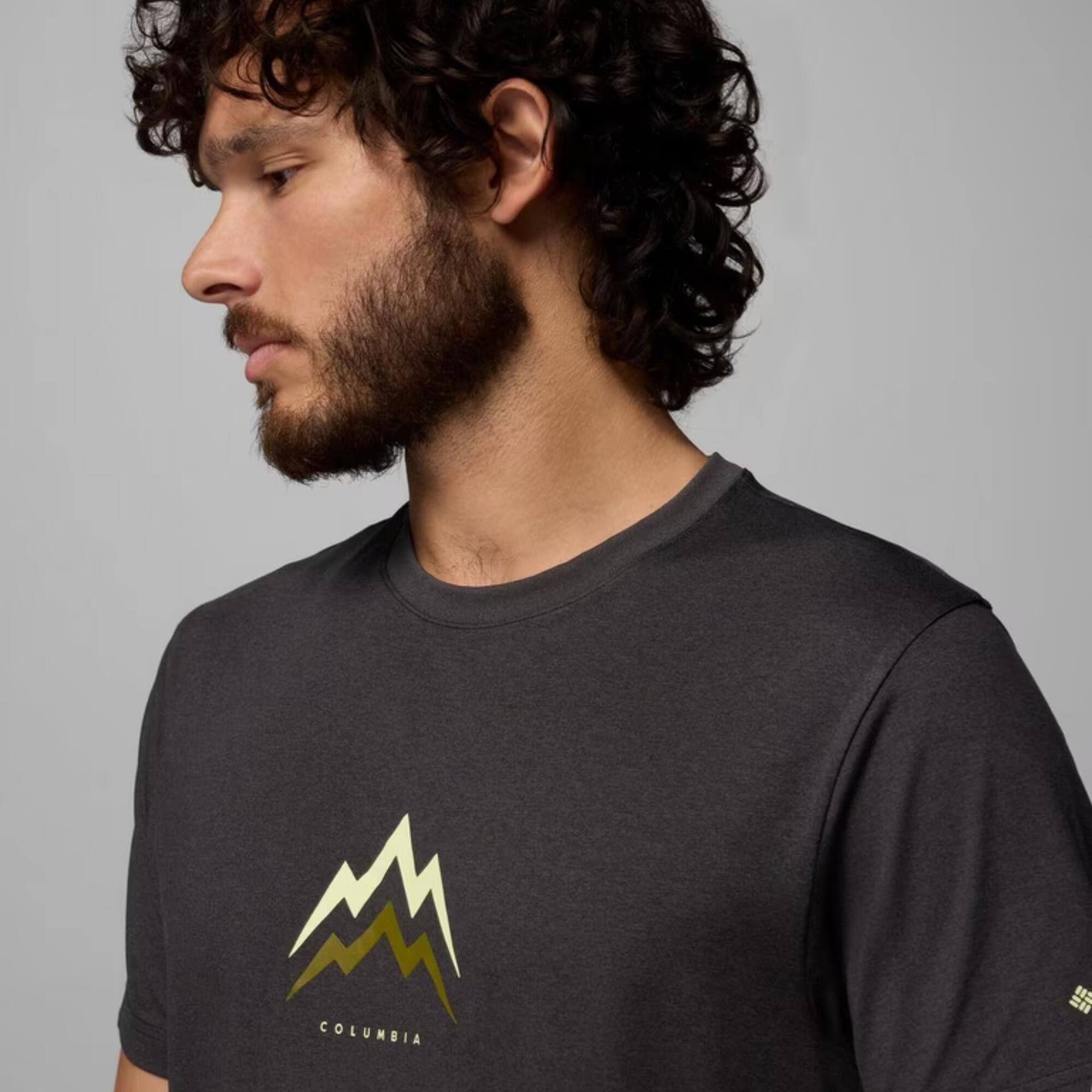 Columbia Parsons Kurzarm-T-Shirt Black für Männer 2/5