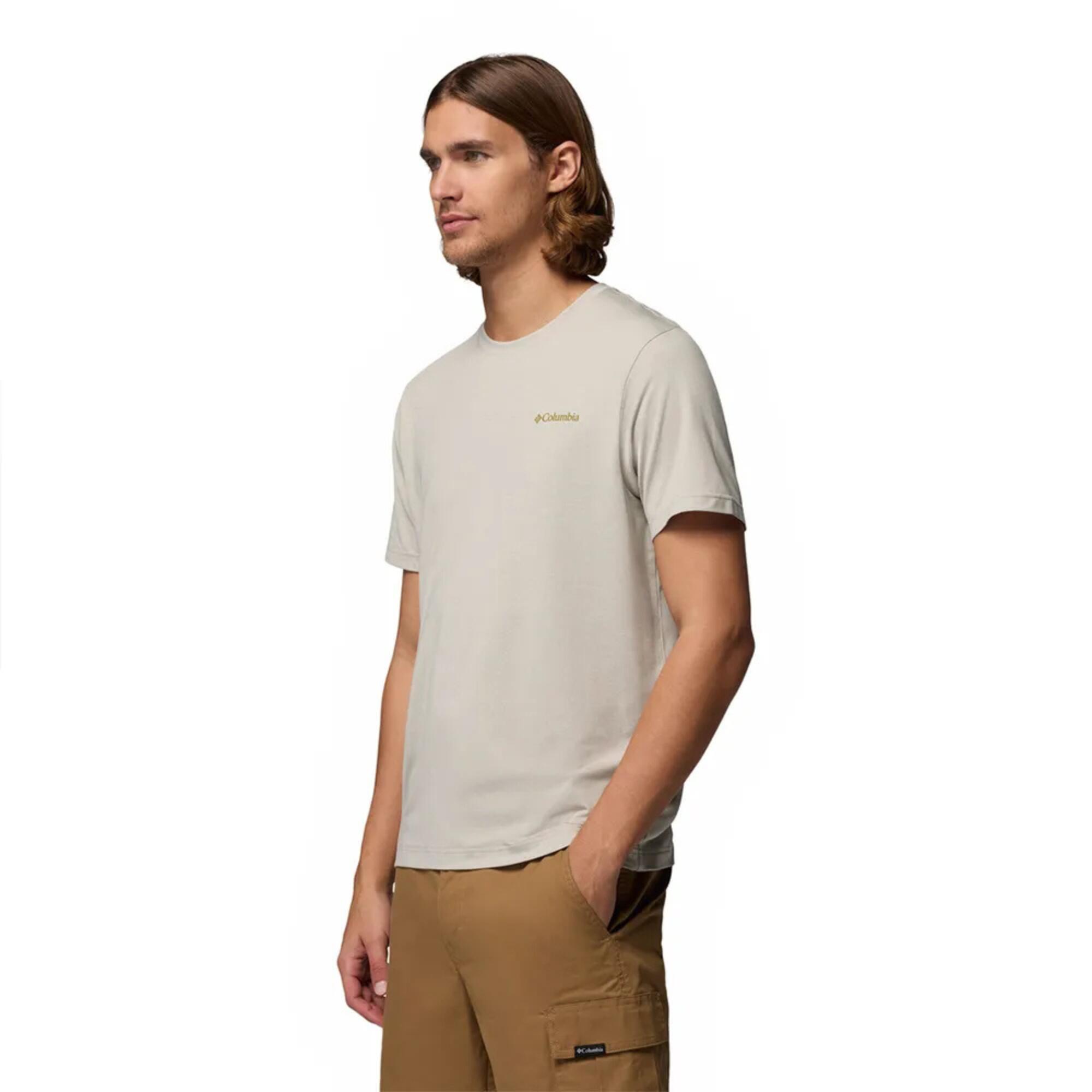T-Shirt trekking uomo PARSONS beige 5/6