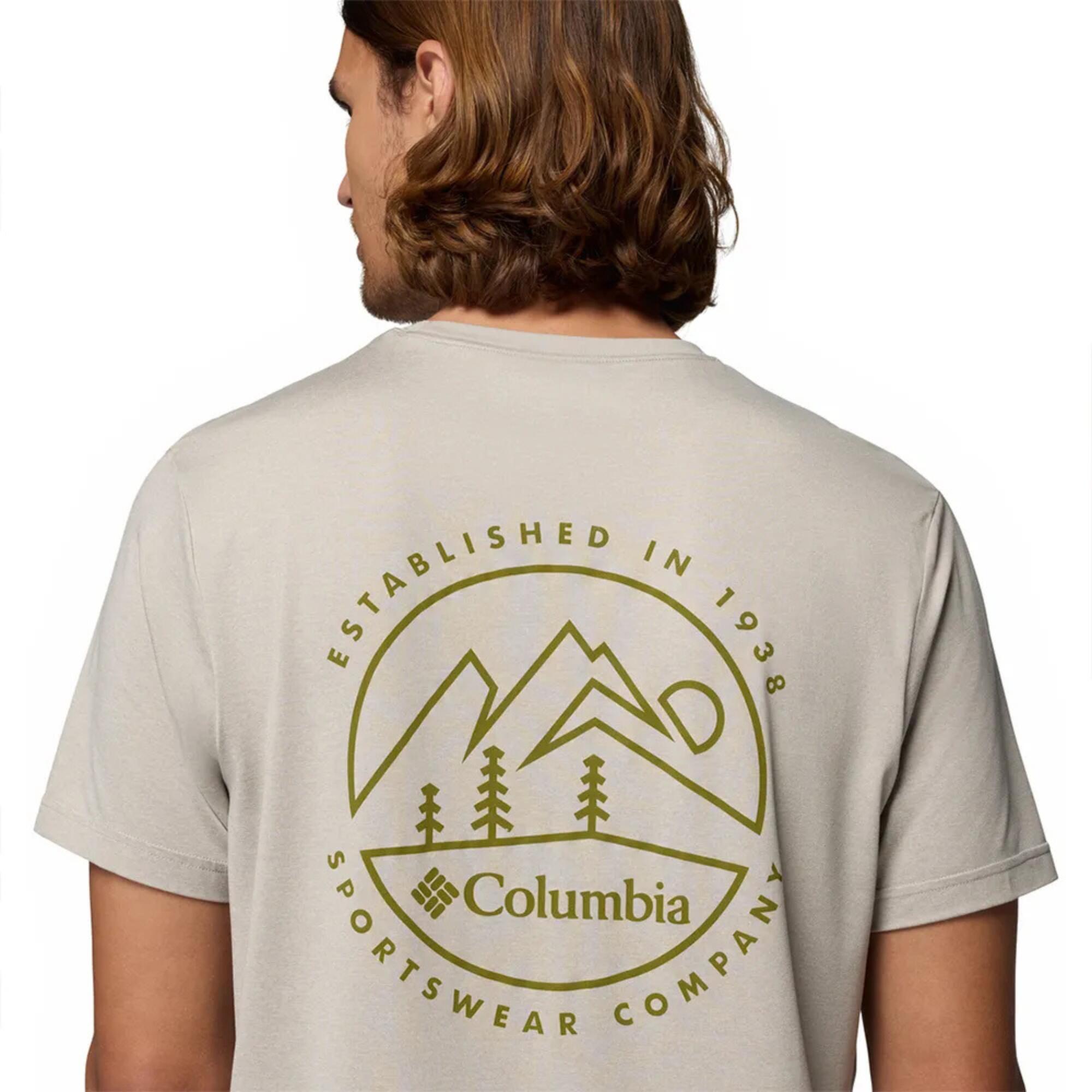T-Shirt trekking uomo PARSONS beige 2/6